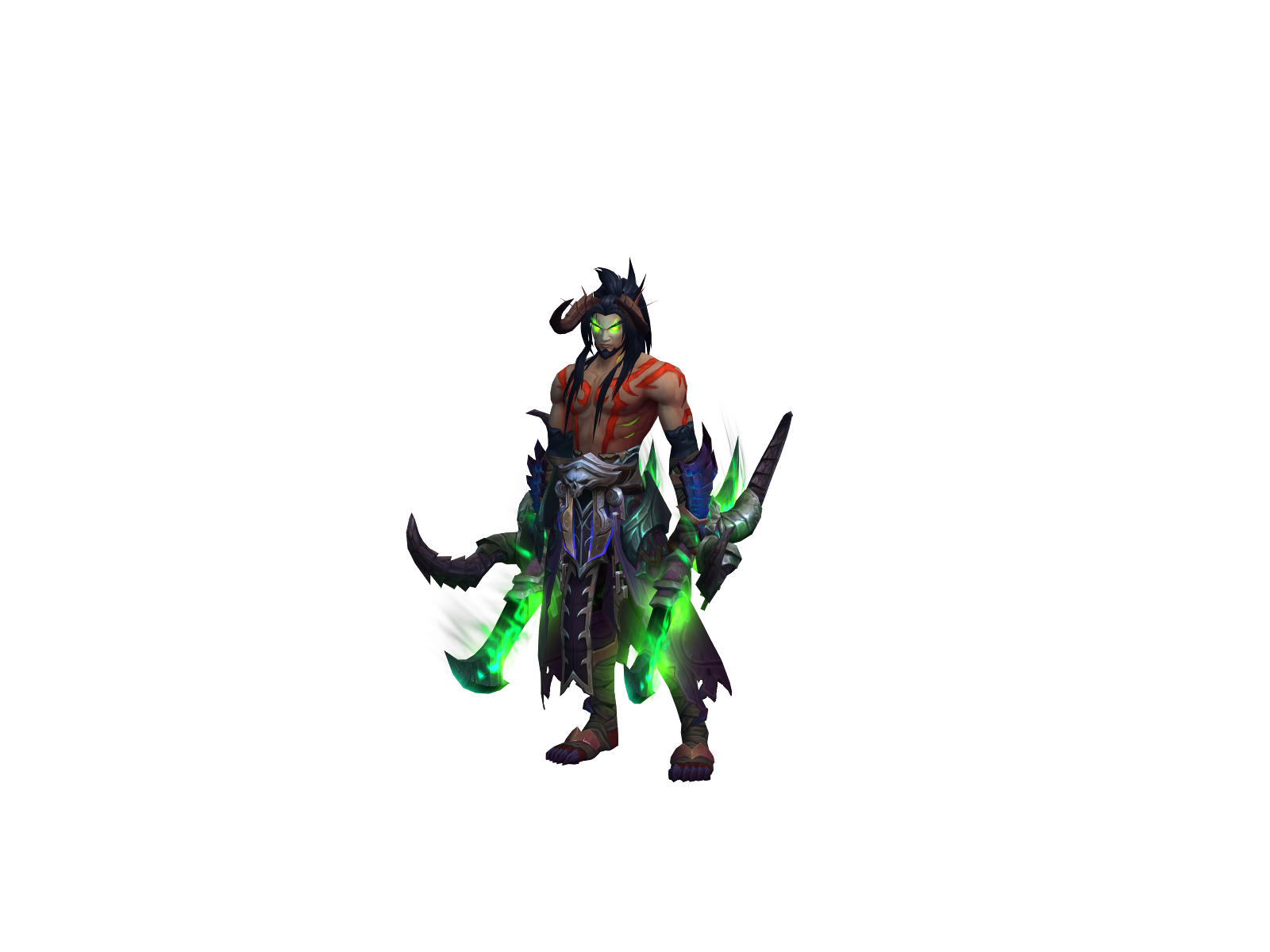 Naihility 3D character render