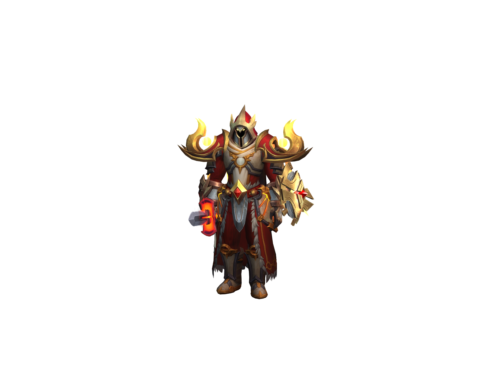Hectic 3D character render