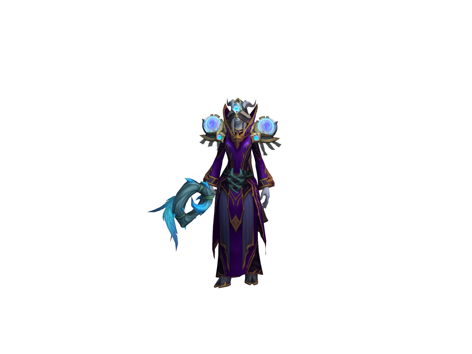 Maecarepicha 3D character render