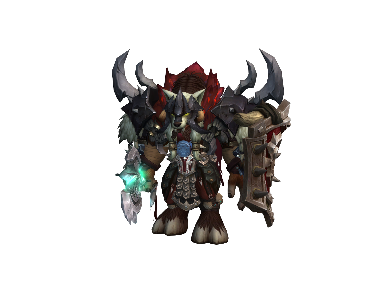 Tauran 3D character render