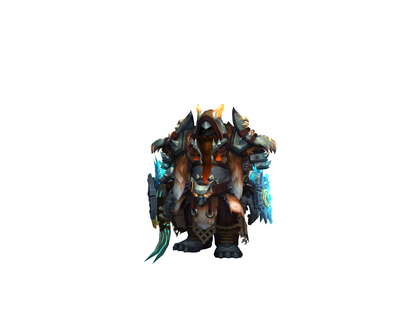 Wulfgar 3D character render