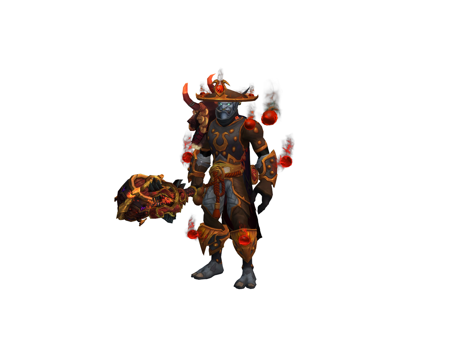 Wusha 3D character render