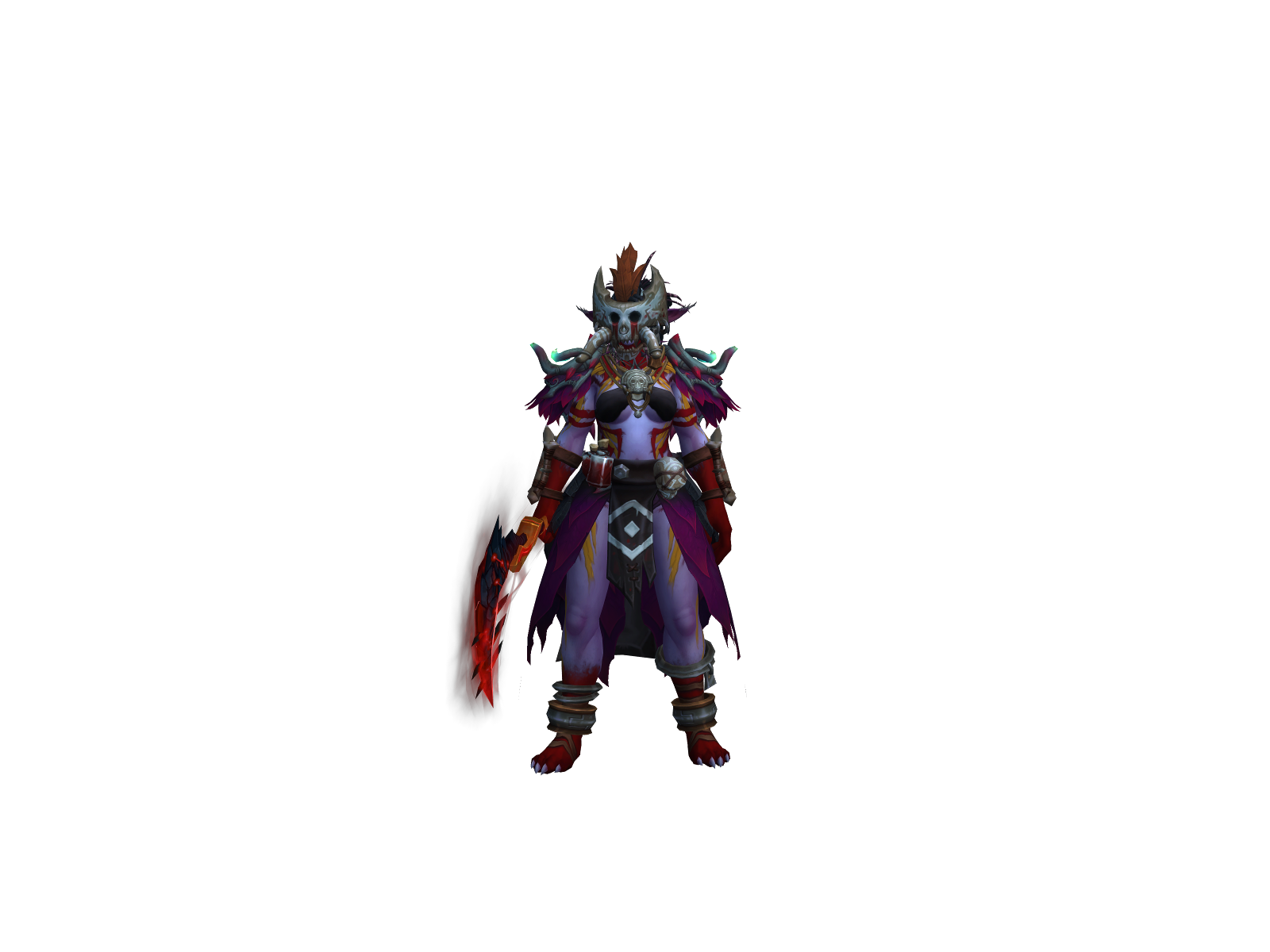 Haribel 3D character render
