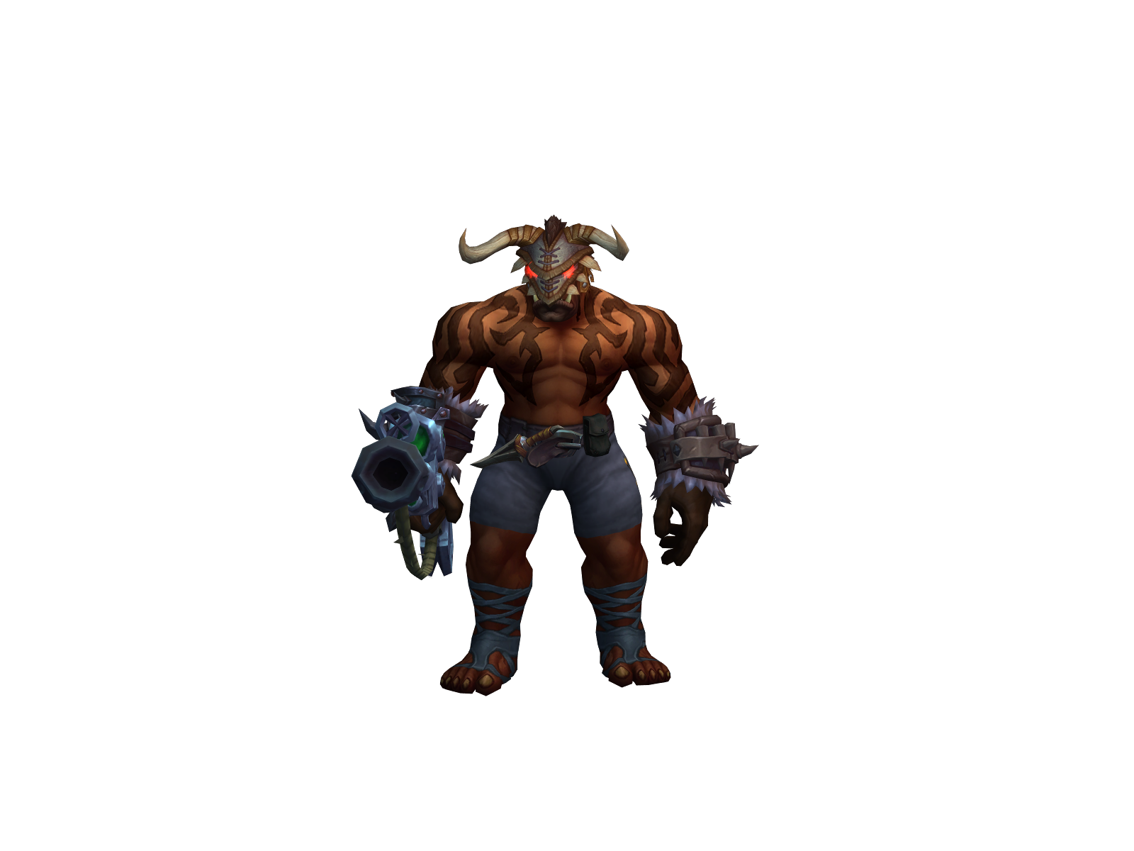 Curli 3D character render