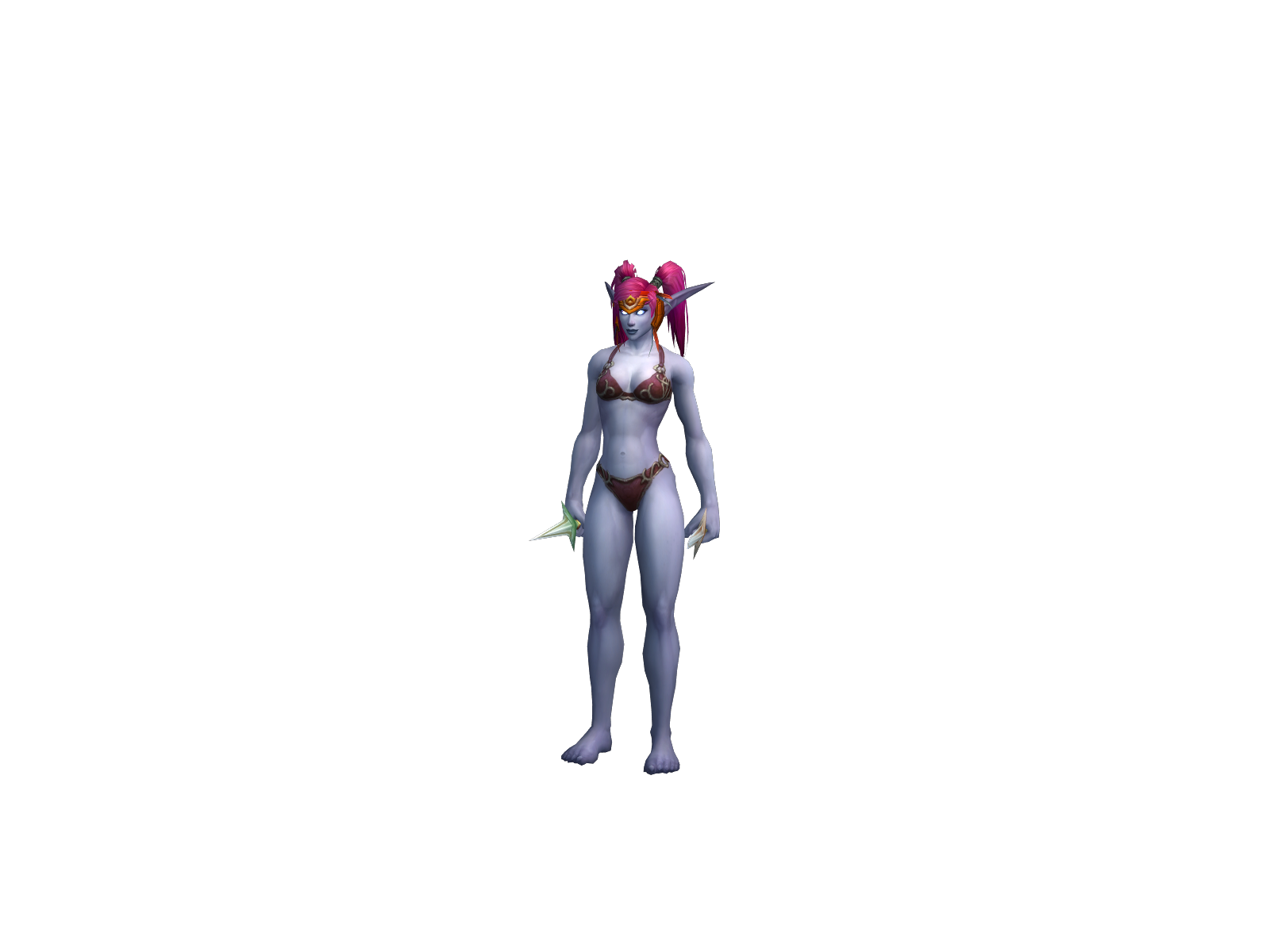 Nagares 3D character render