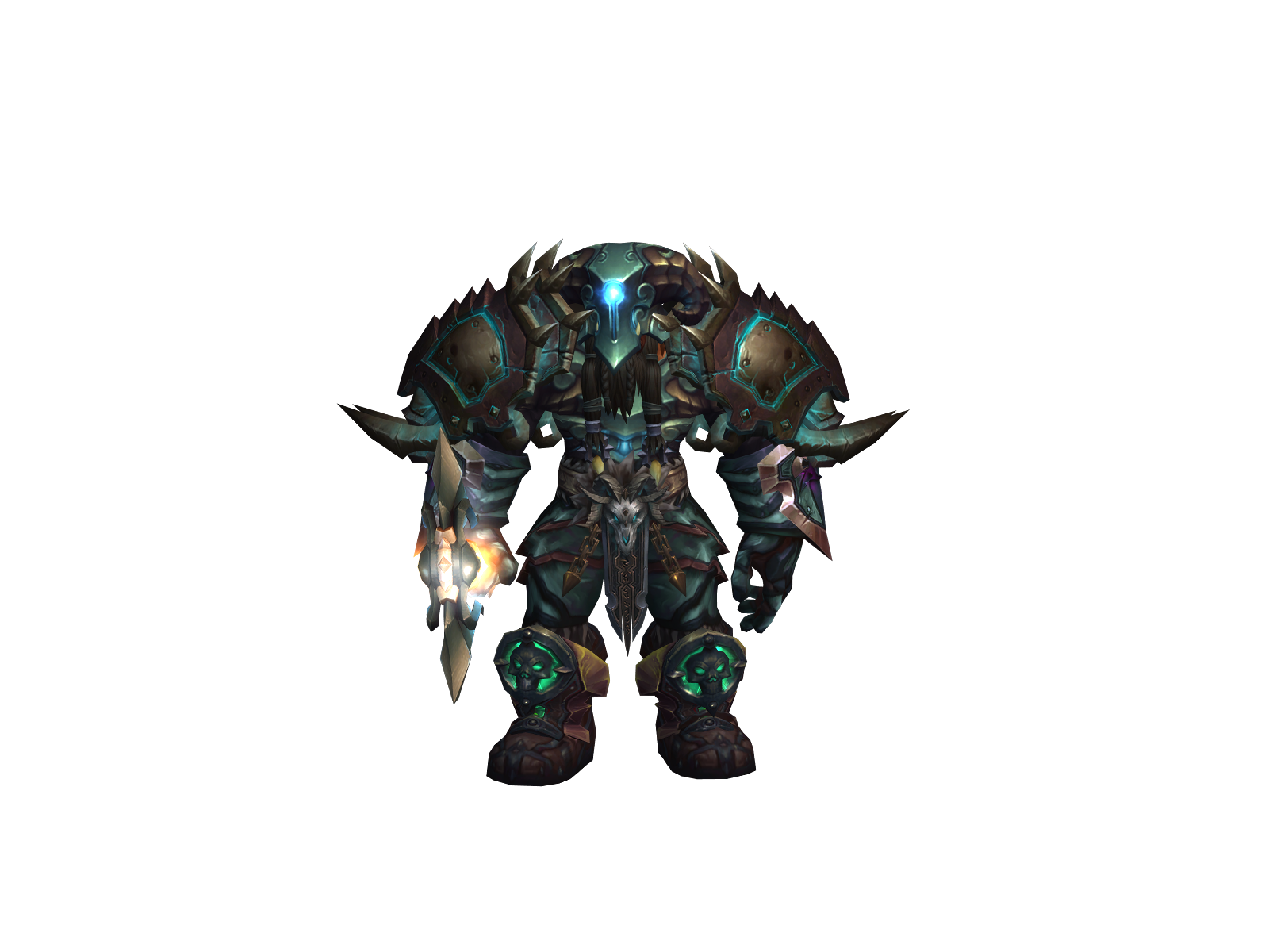 Meatpile 3D character render