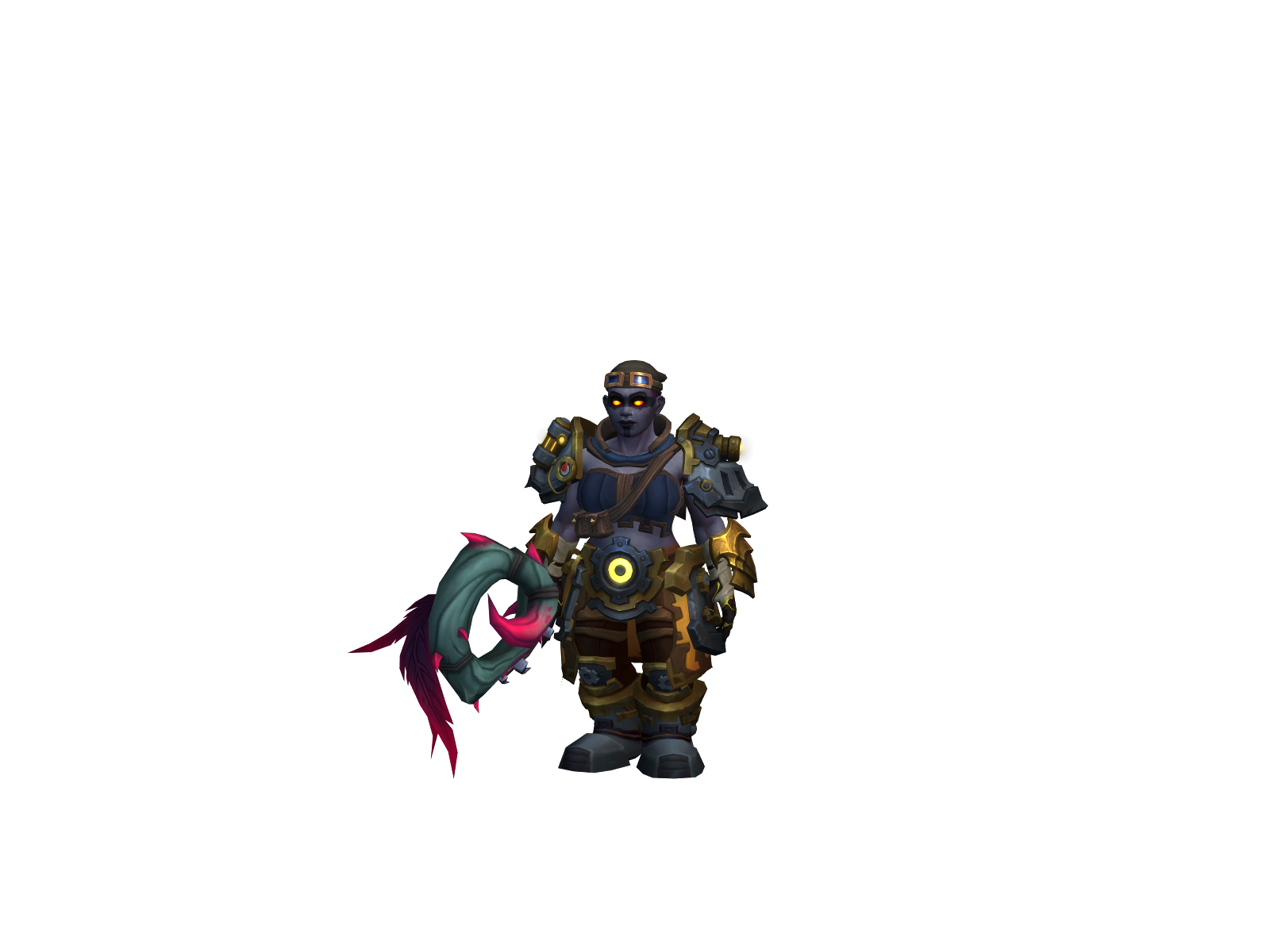 Kore 3D character render