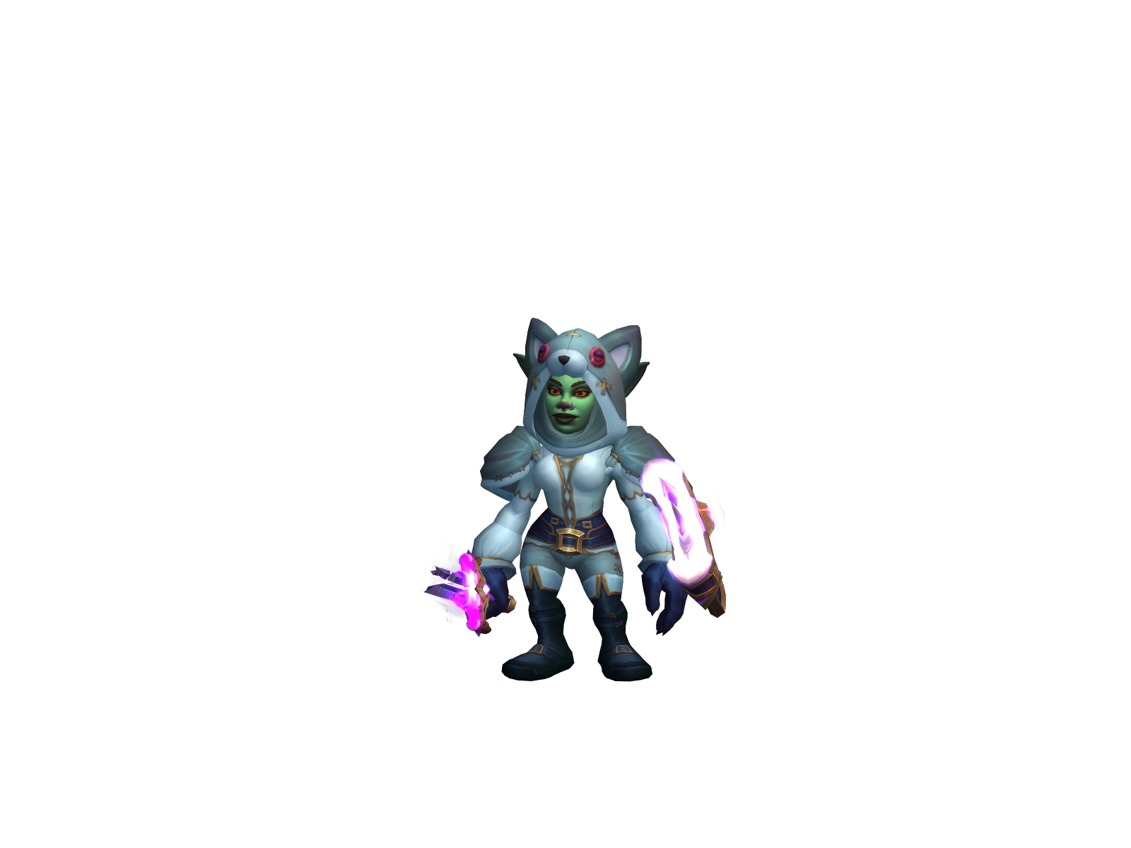 Bubbaload 3D character render