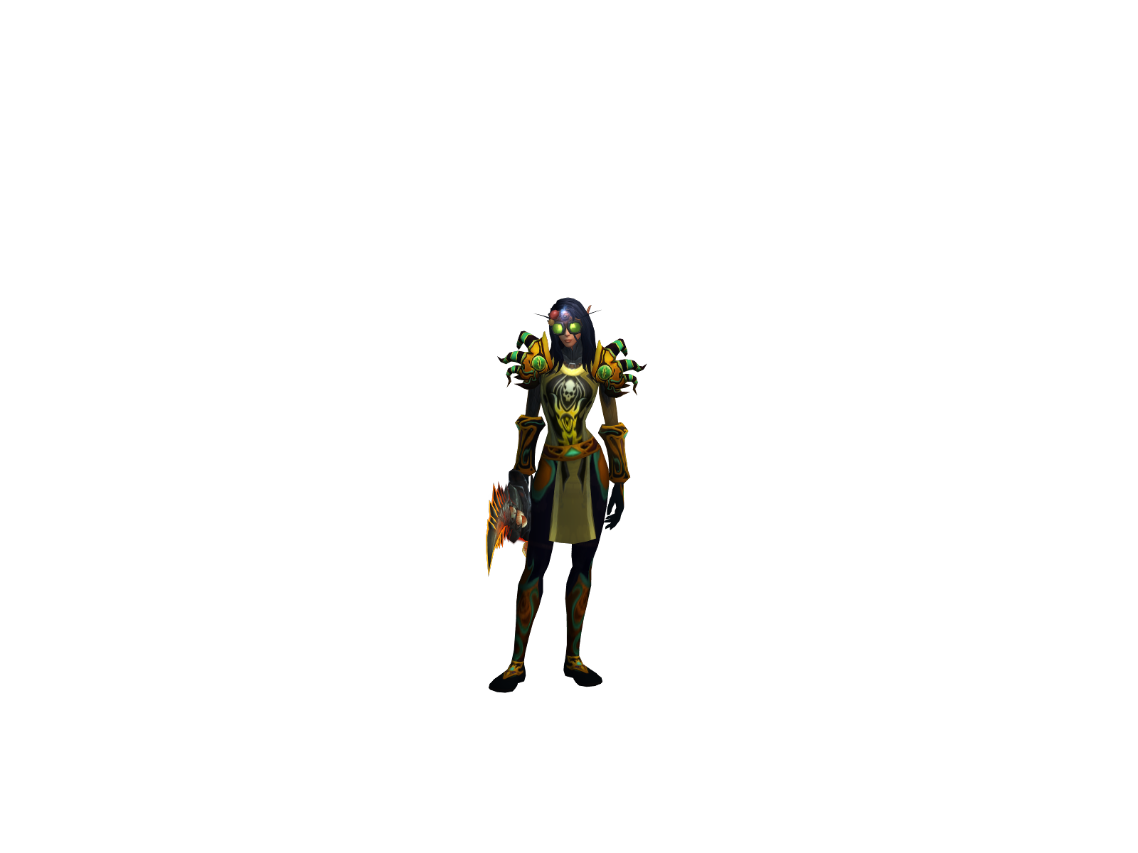 Johai 3D character render