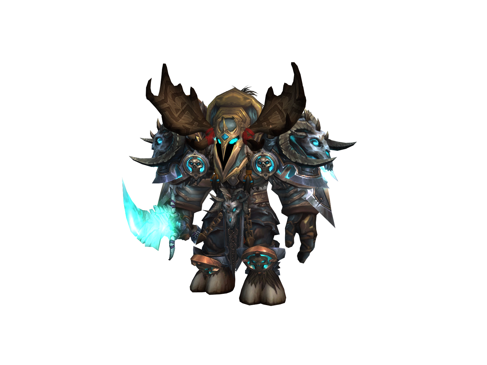 Deatth 3D character render