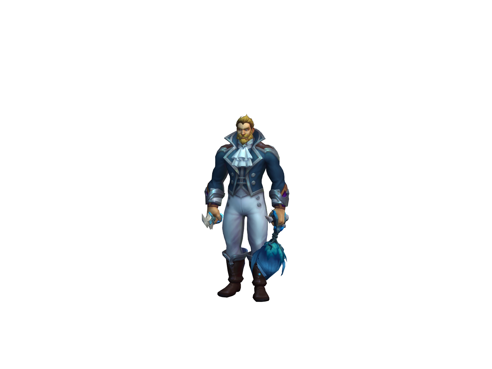 Strauwz 3D character render