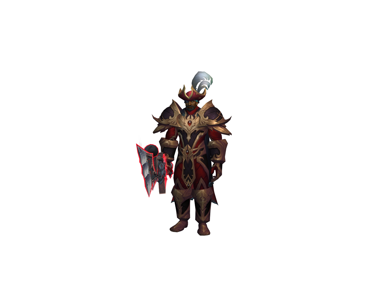 Diivision 3D character render