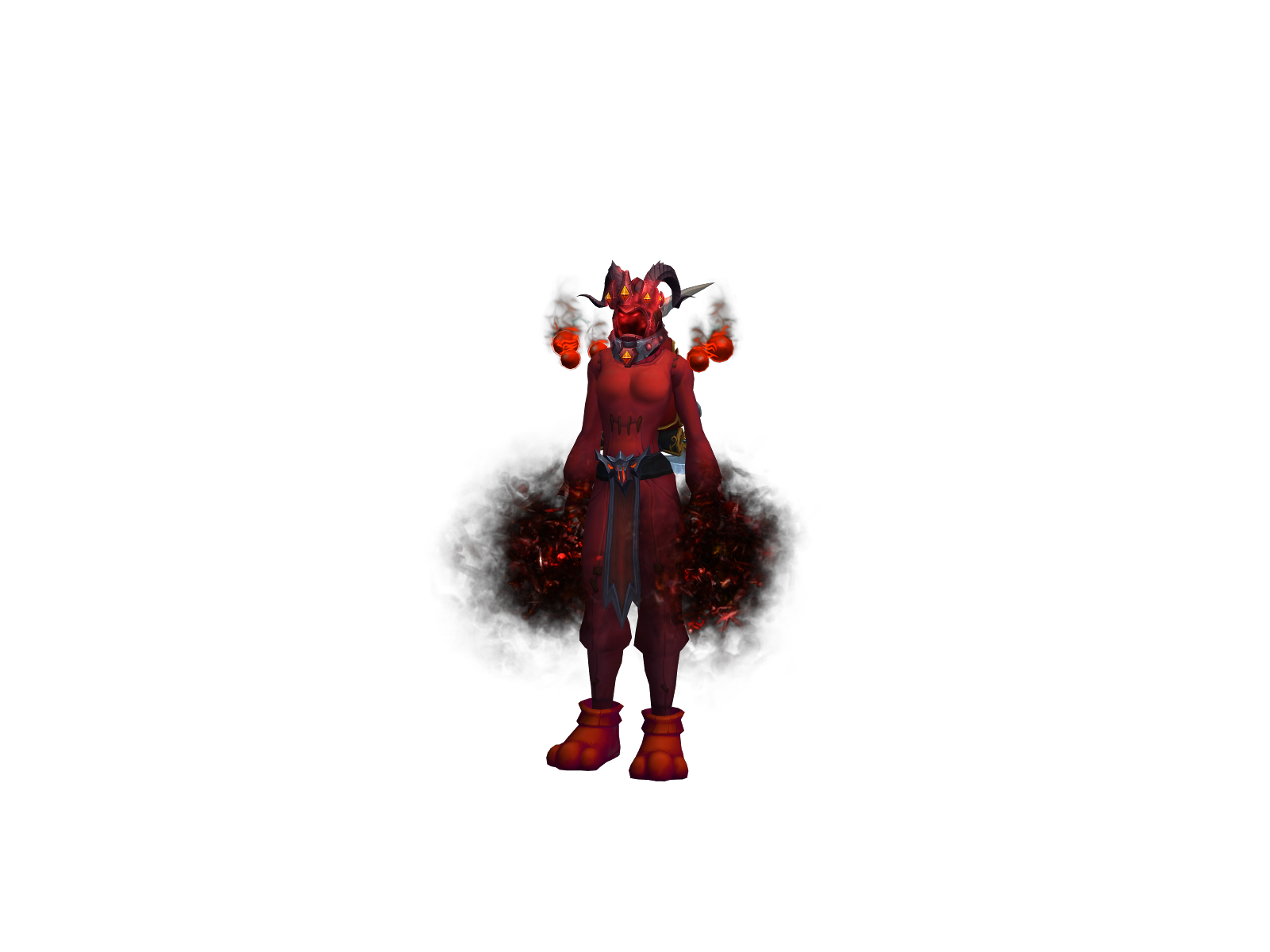 Braile 3D character render