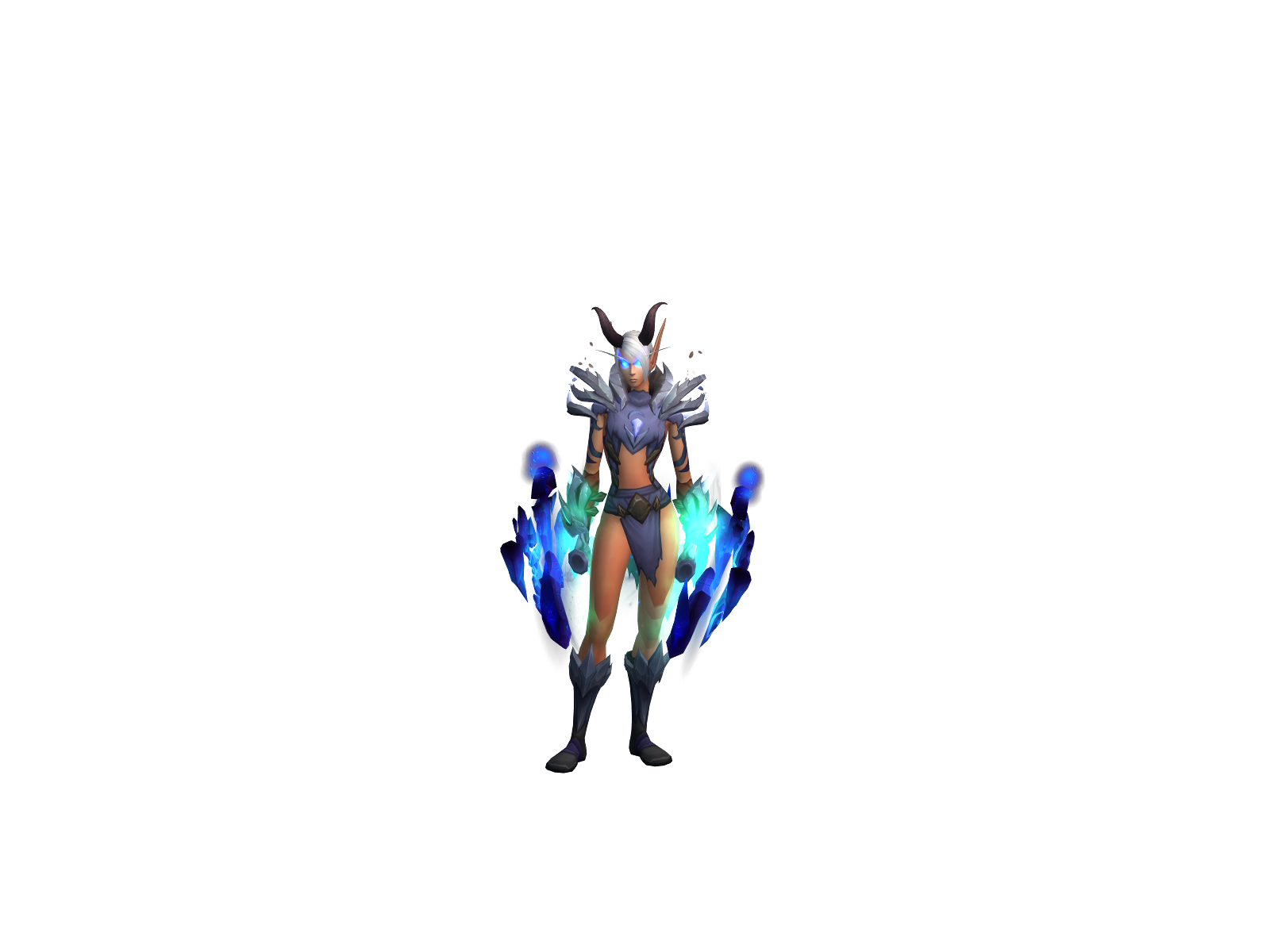 Blackterror 3D character render