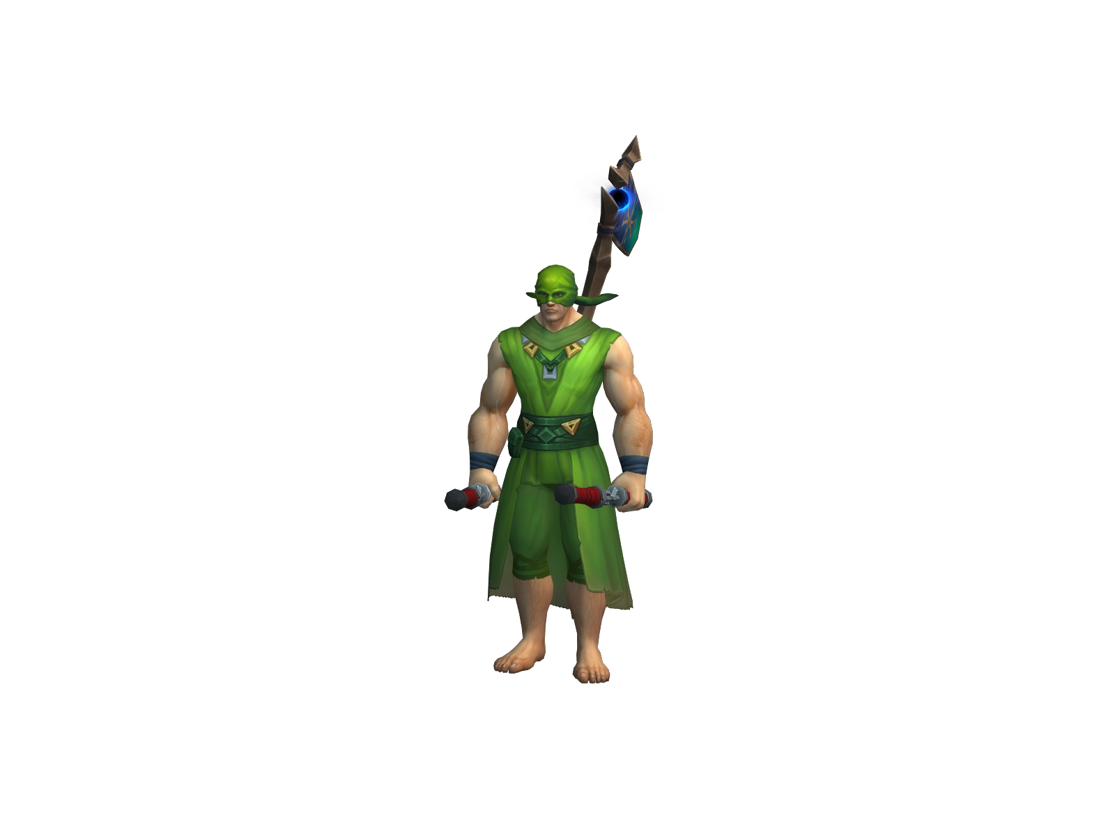 Poketherogue 3D character render