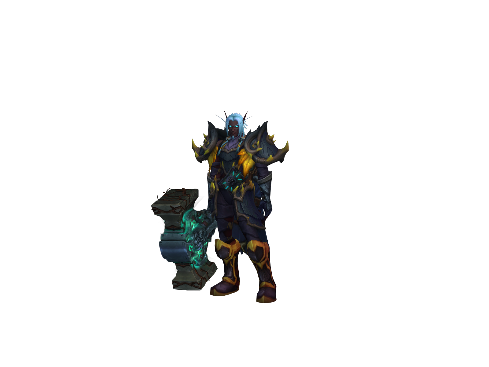 Zulpally 3D character render