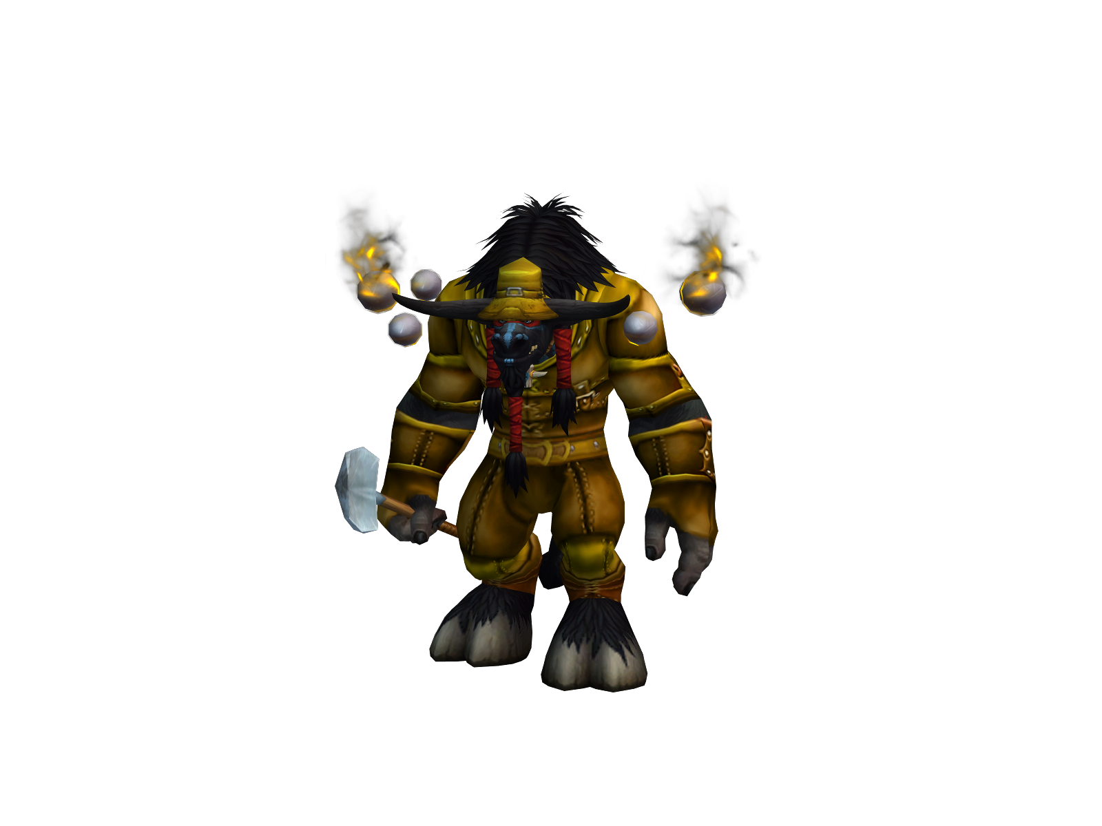 Pokethedruid 3D character render