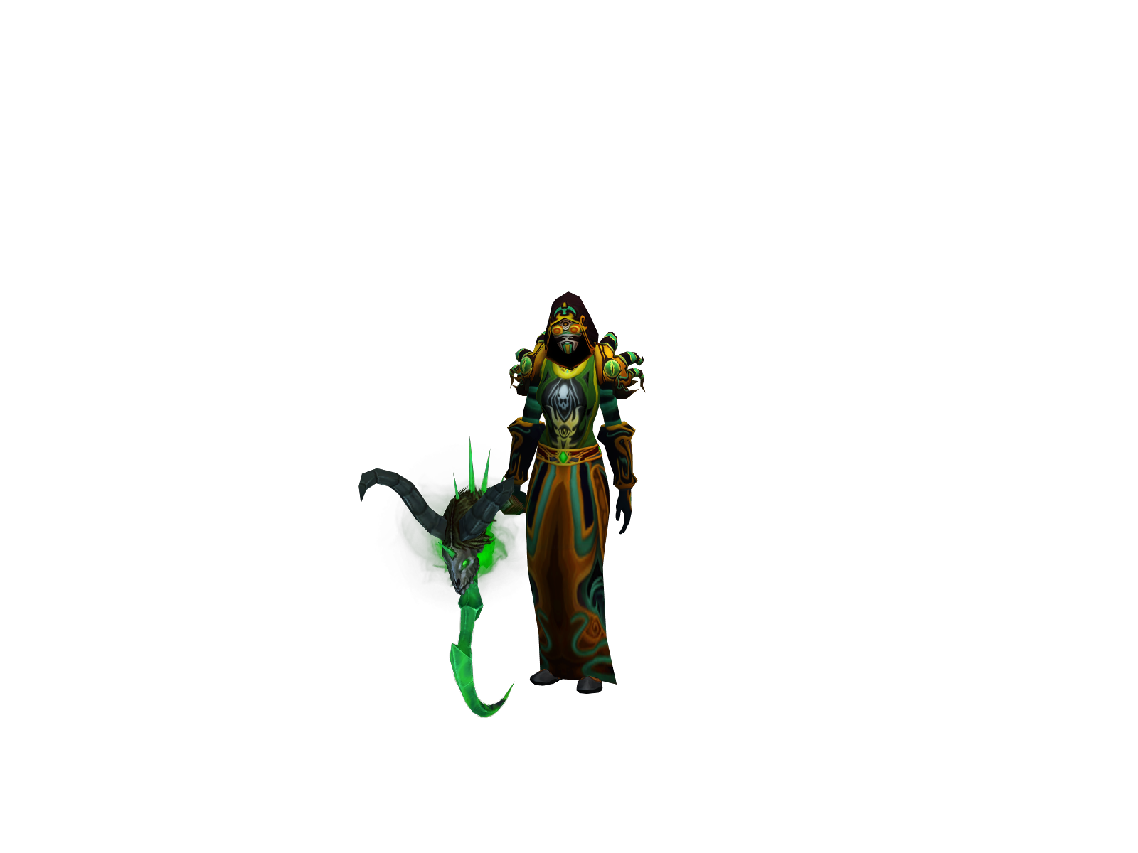 Marguilma 3D character render