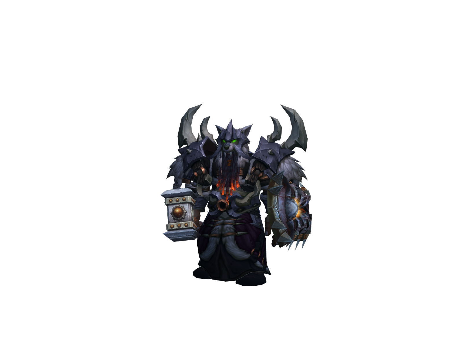 Restoshaman 3D character render