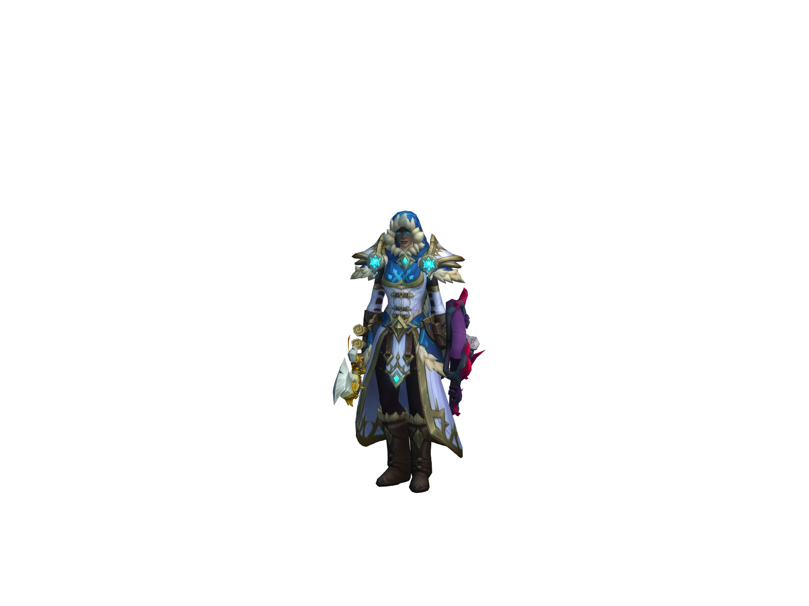 Soleania 3D character render