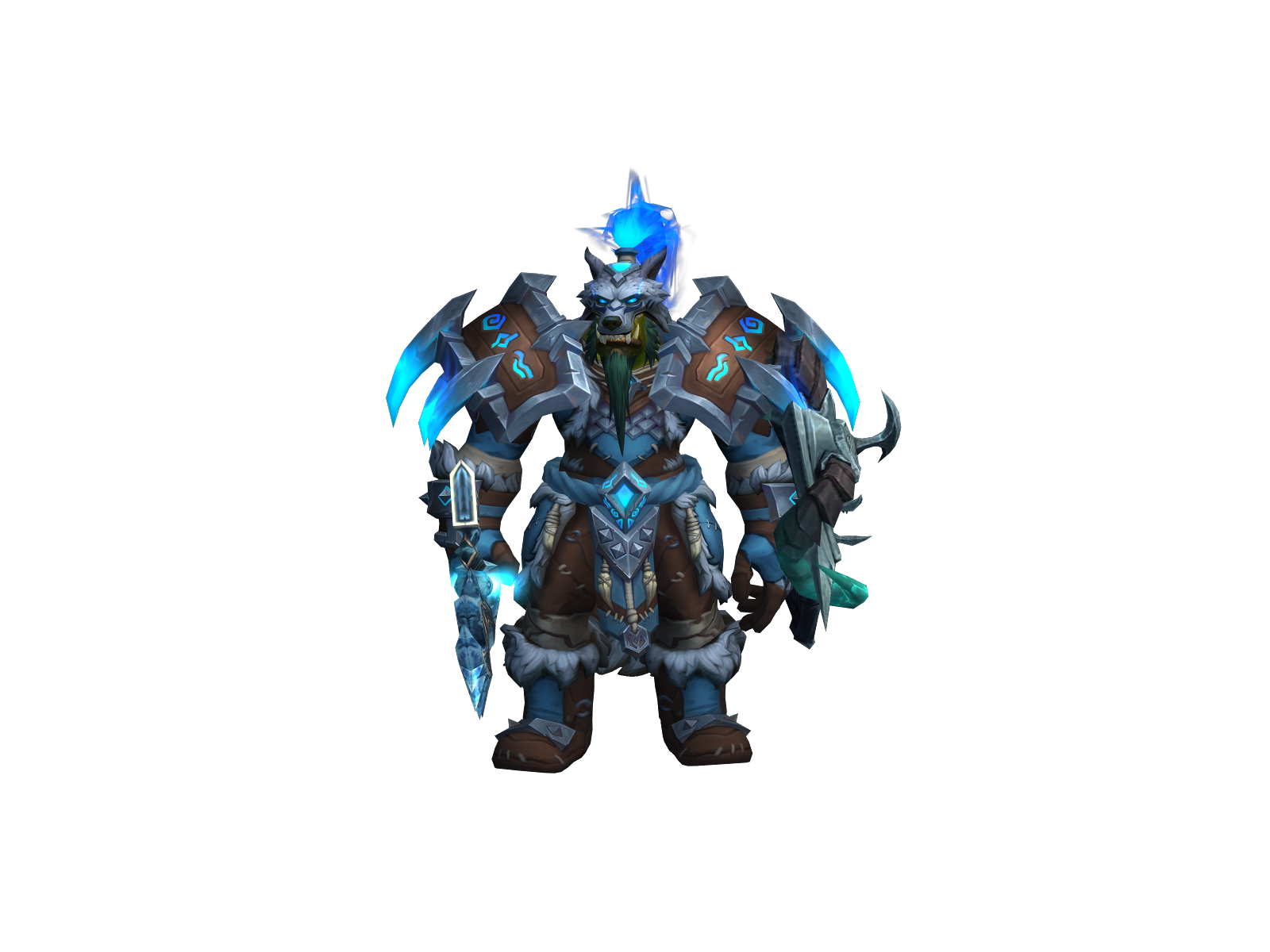 Augustus 3D character render