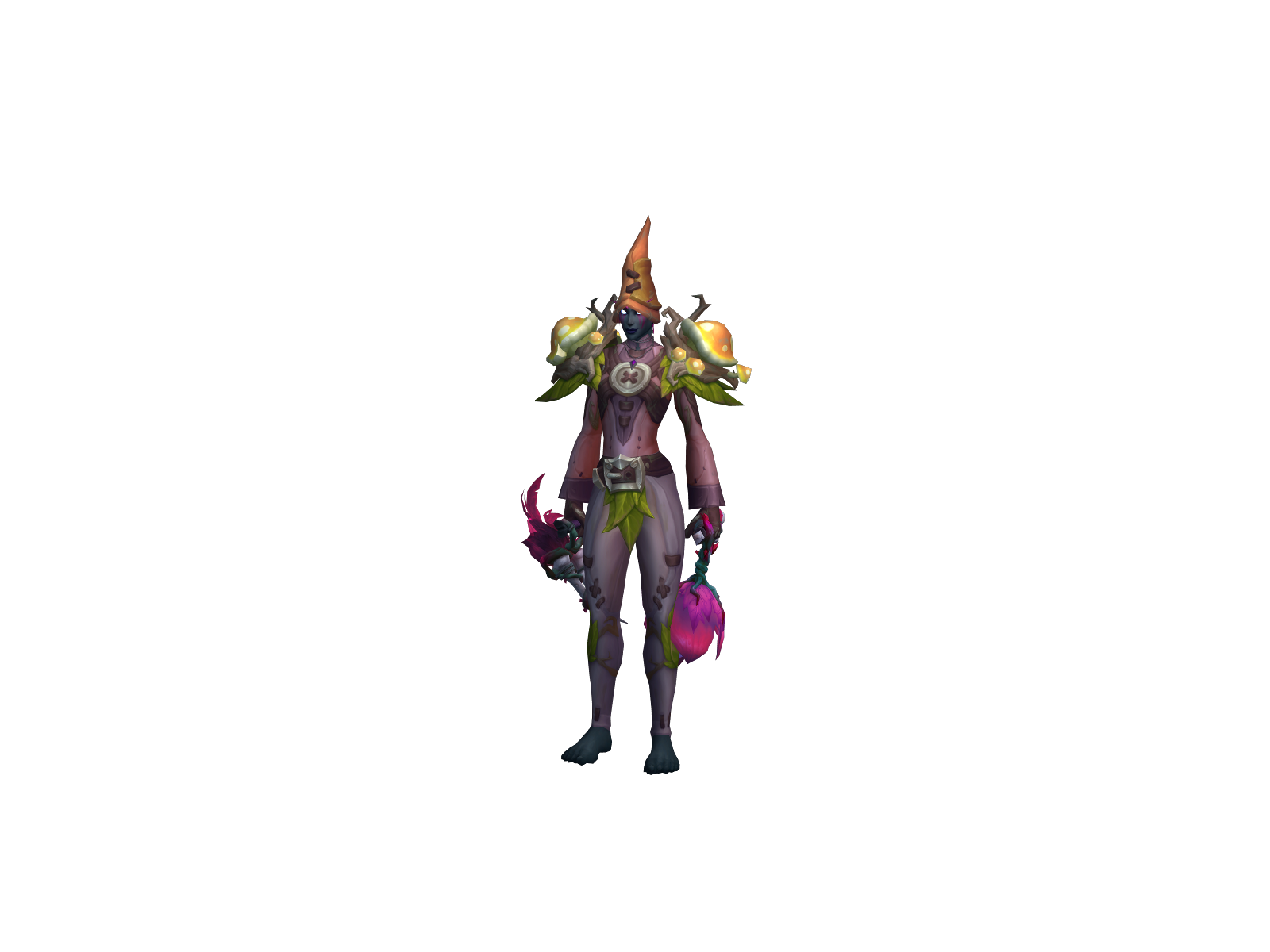 Troeldrood 3D character render