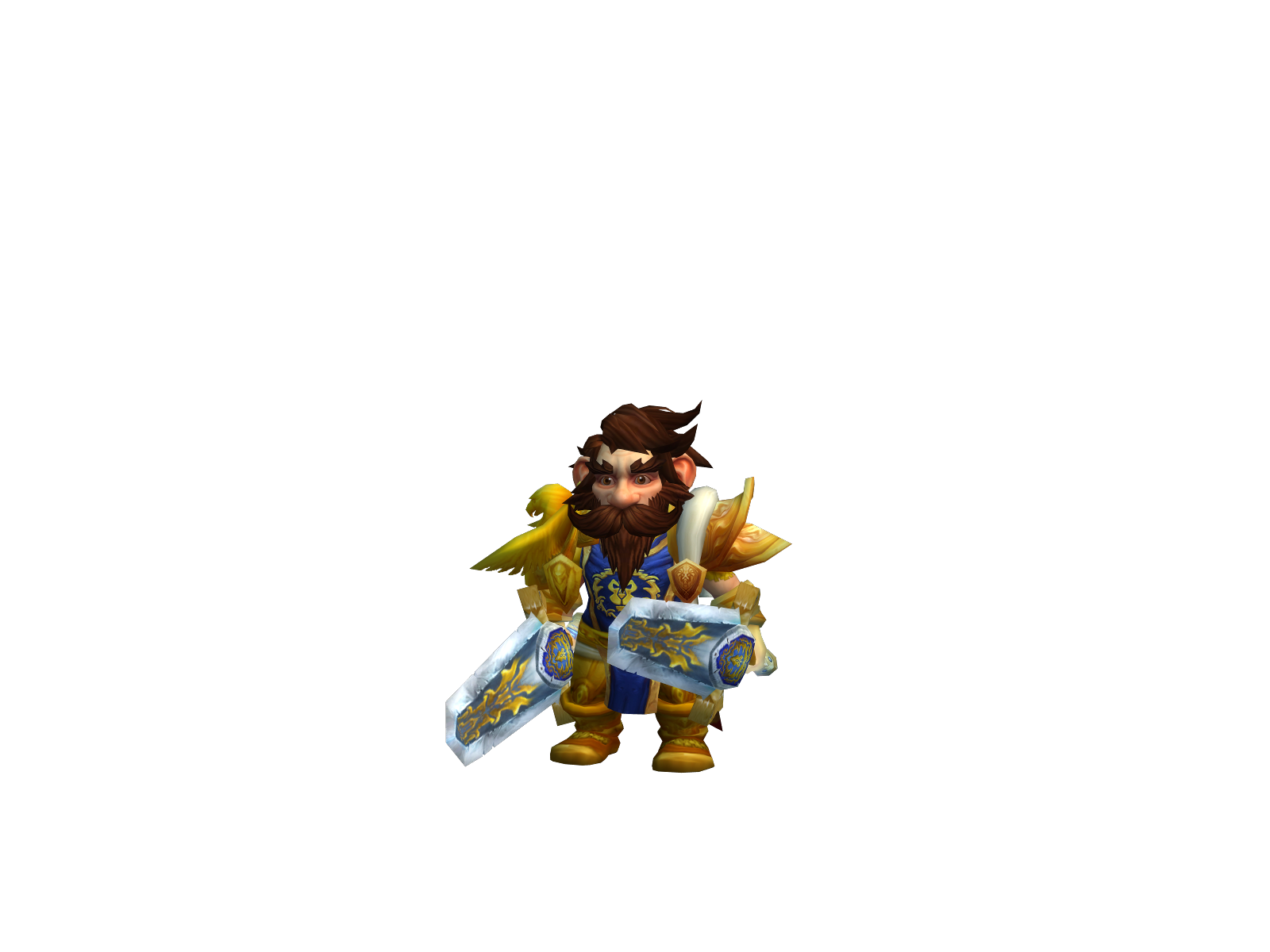 Breaker 3D character render