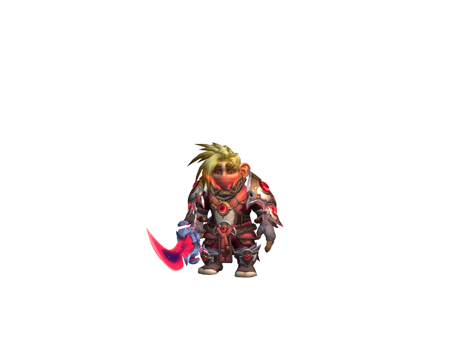 Zero 3D character render