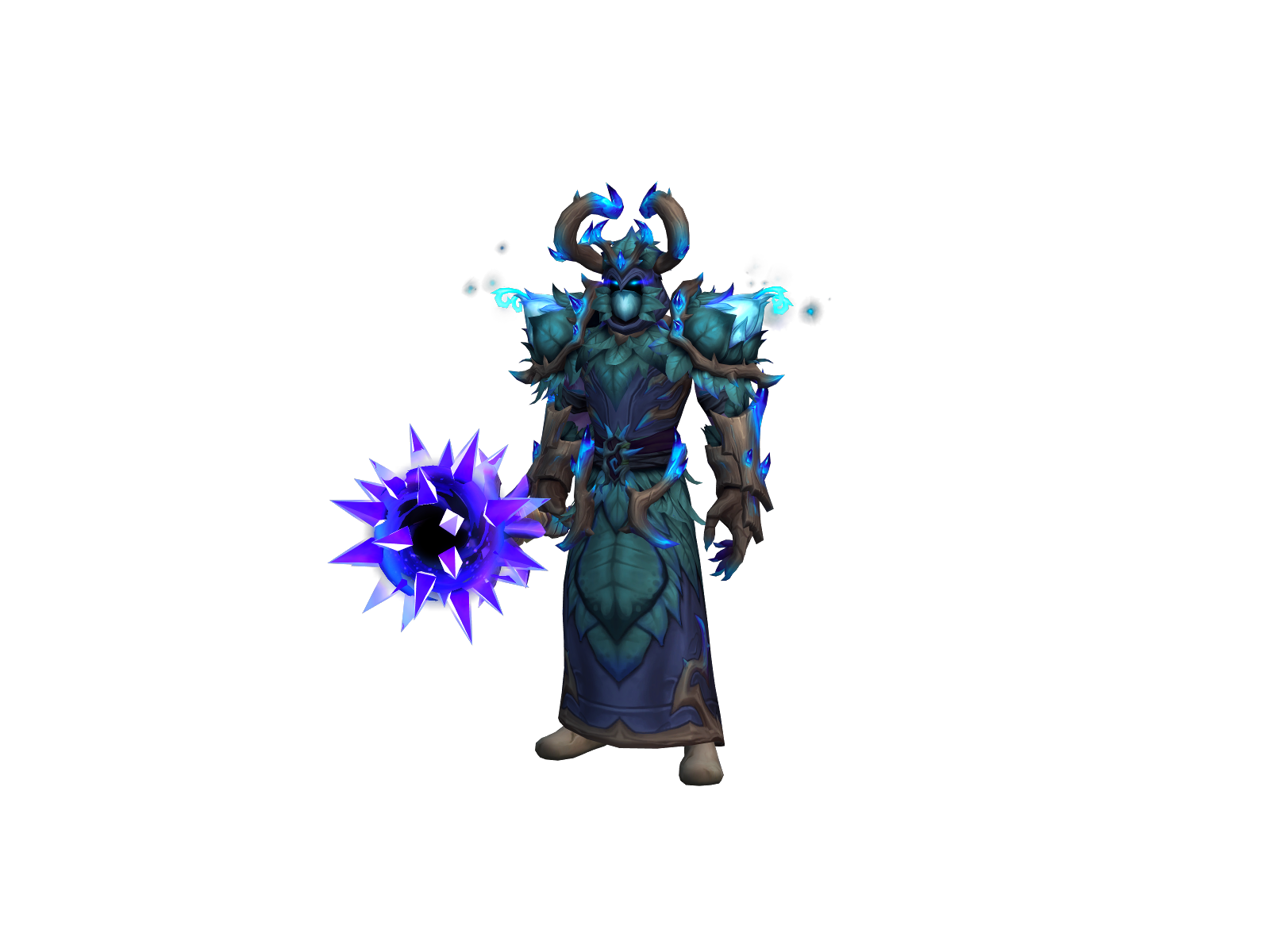 Hoved 3D character render
