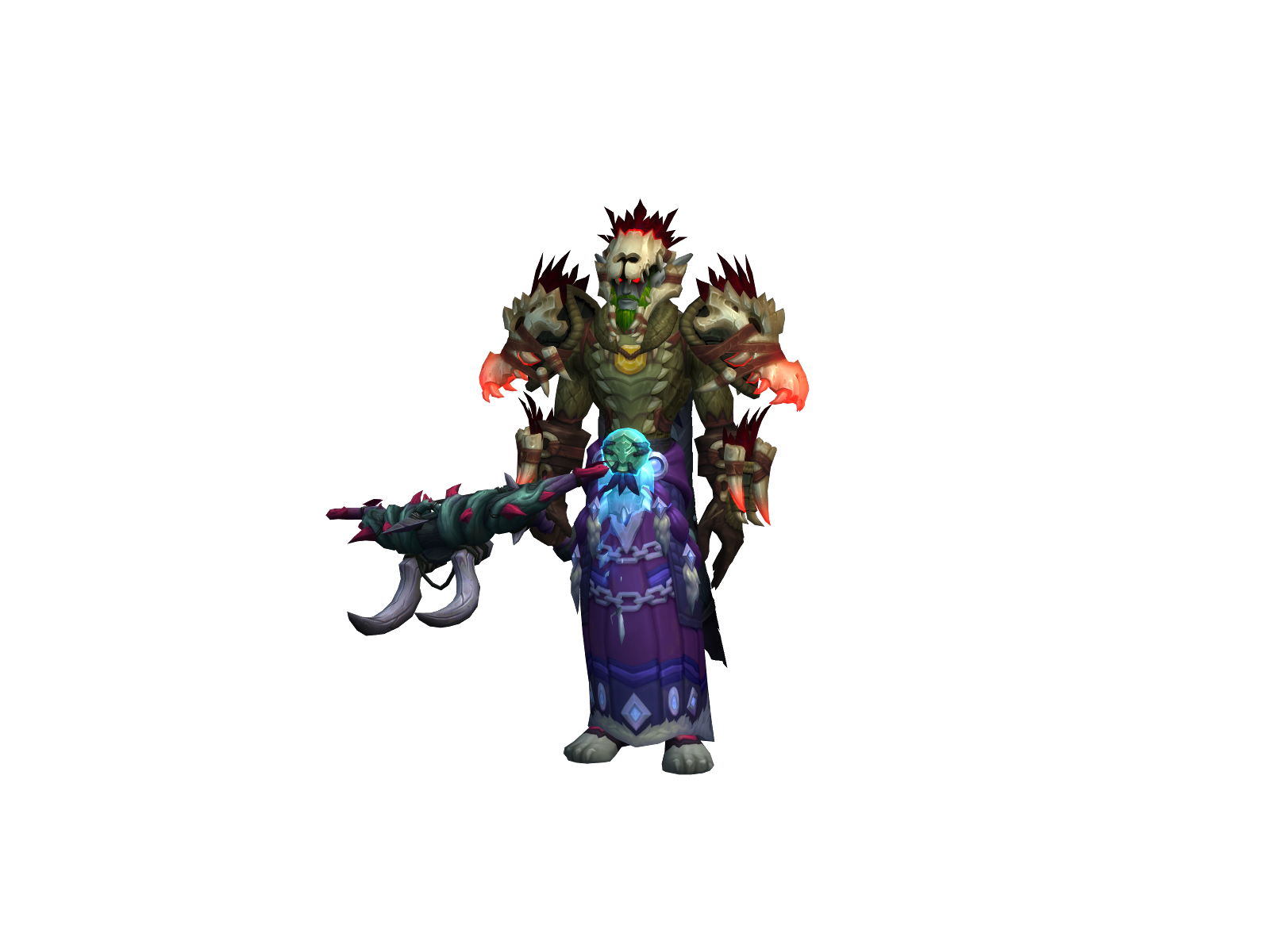 Murderone 3D character render
