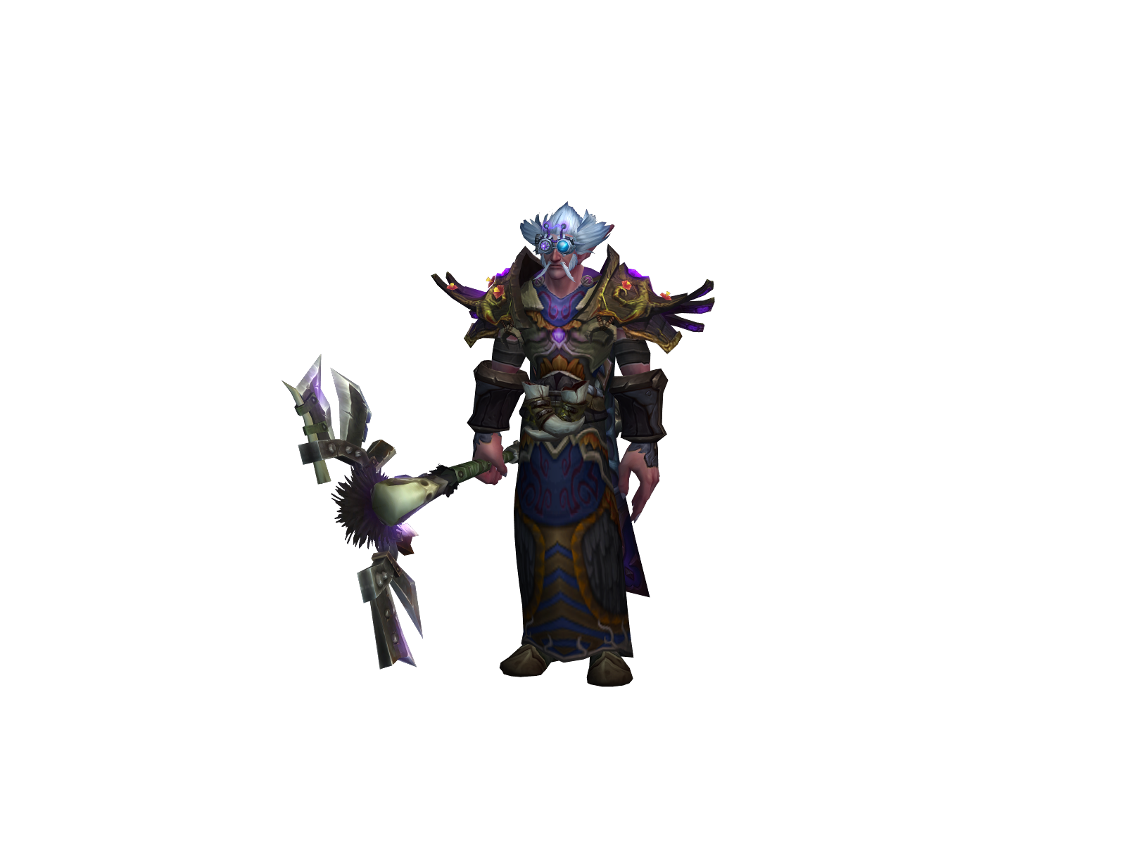 Prozaticus 3D character render