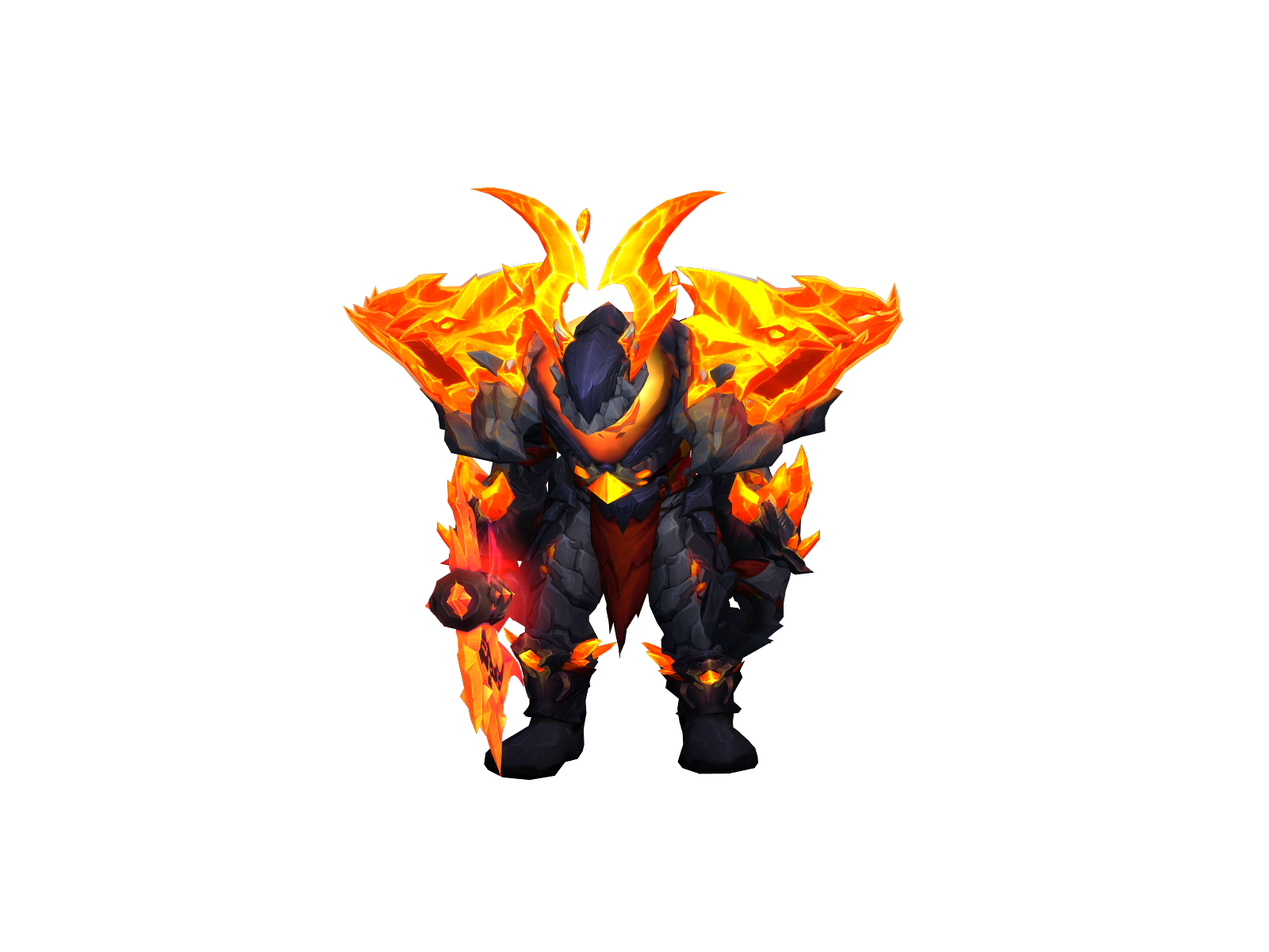 Plagued 3D character render
