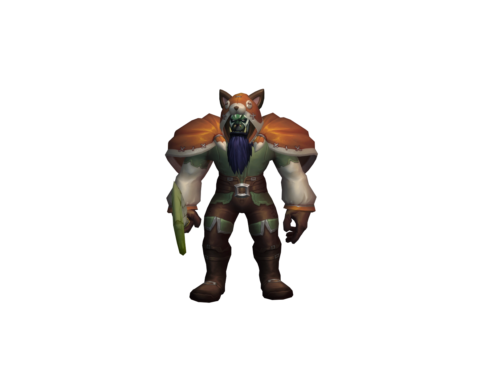 Poob 3D character render
