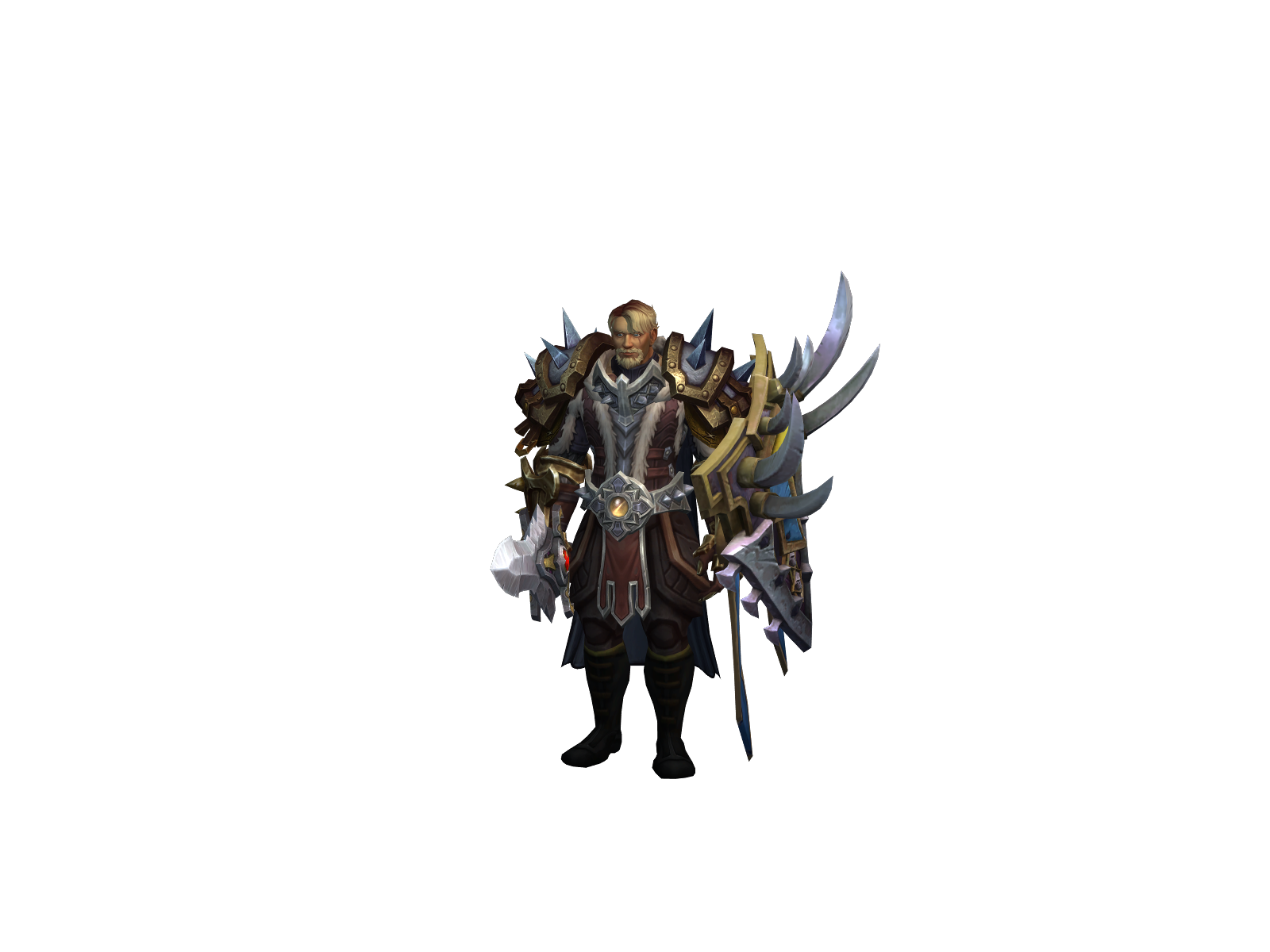Demyelinater 3D character render