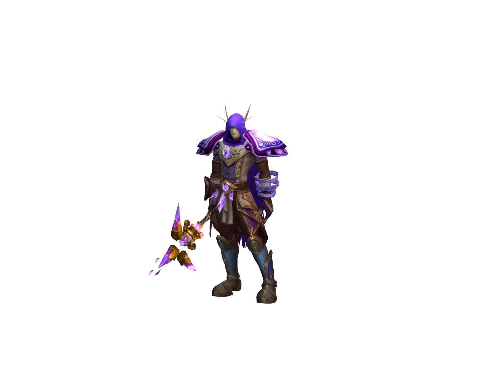 Tirisal 3D character render