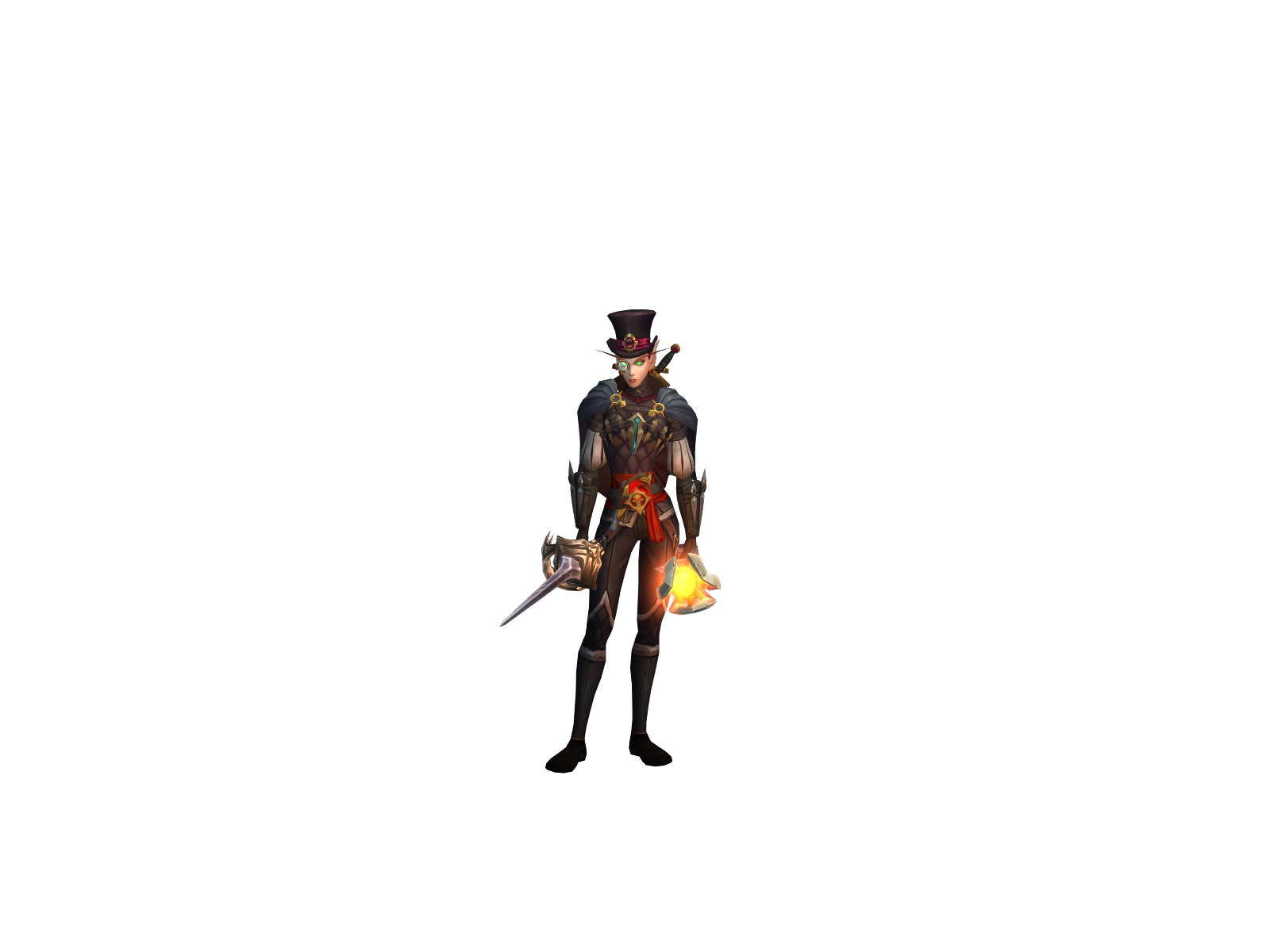Nami 3D character render