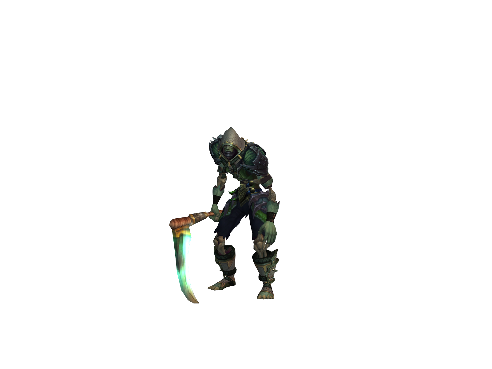 Dvorak 3D character render