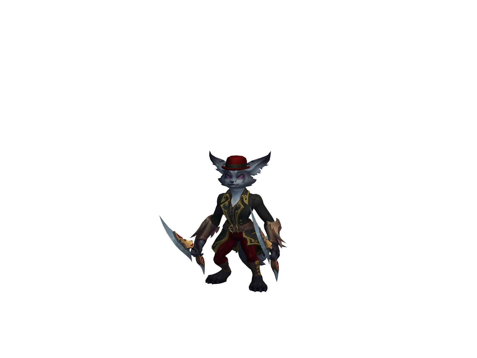 Sneakypup 3D character render