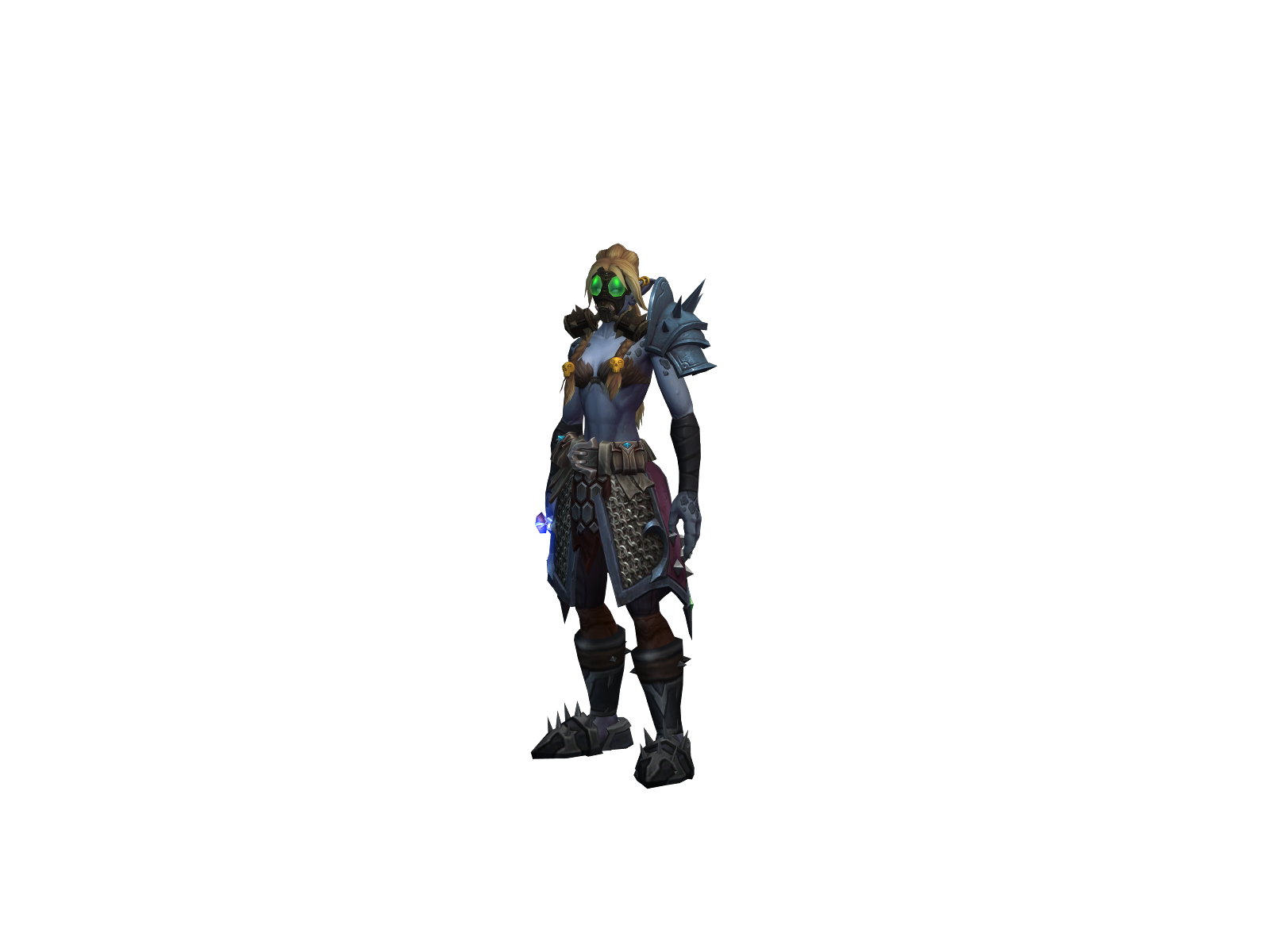 Shadowhawk 3D character render