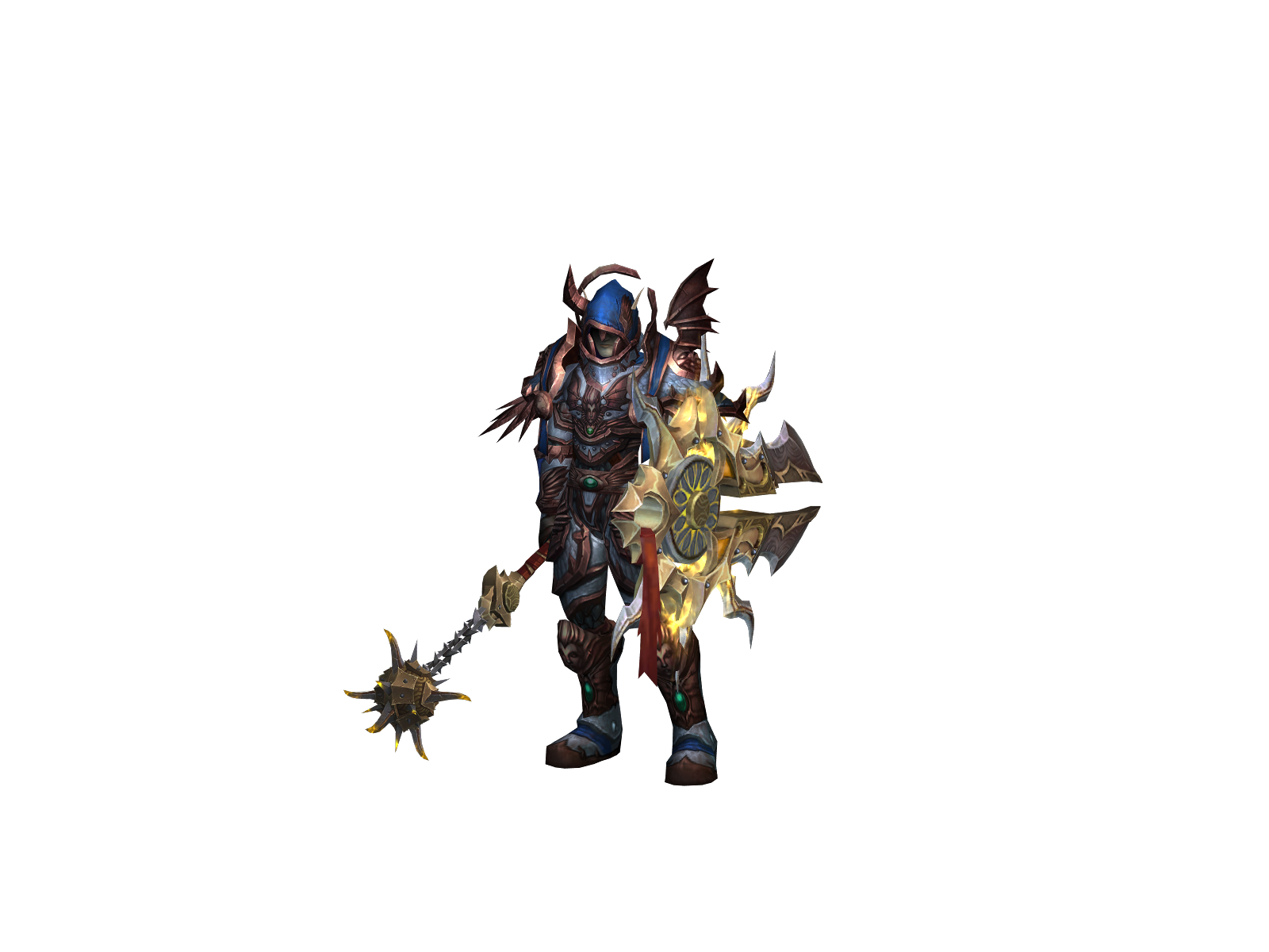 Hyperion 3D character render