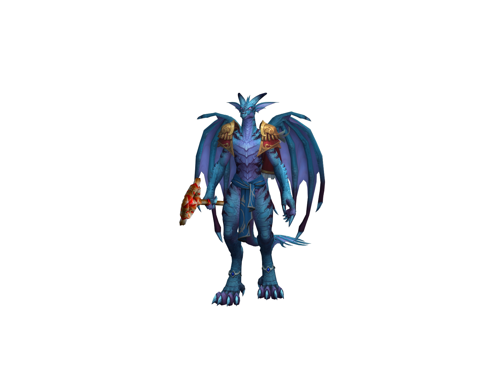 Ezinder 3D character render