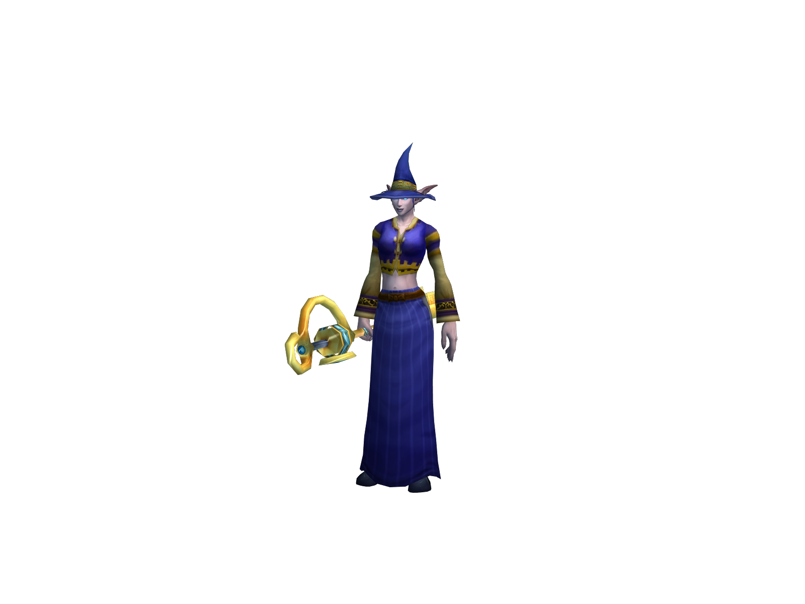 Tsiskay 3D character render