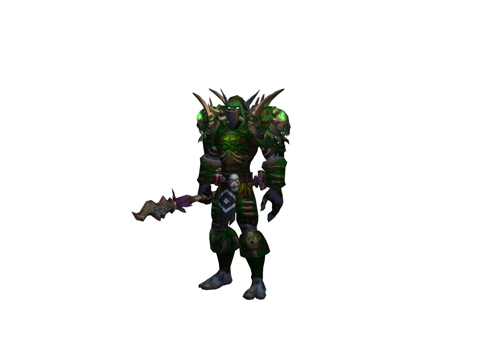 Loa 3D character render