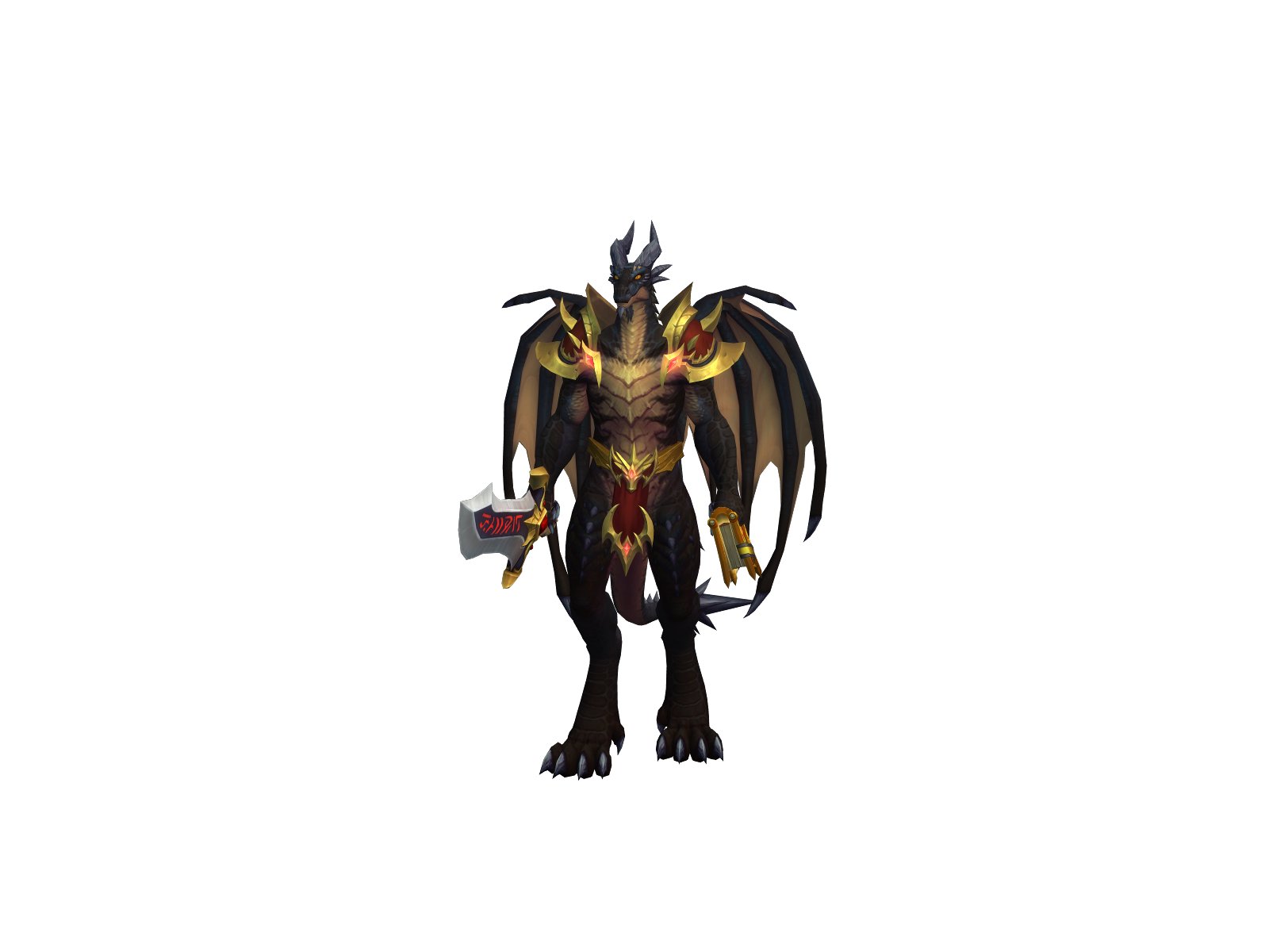 Rathion 3D character render