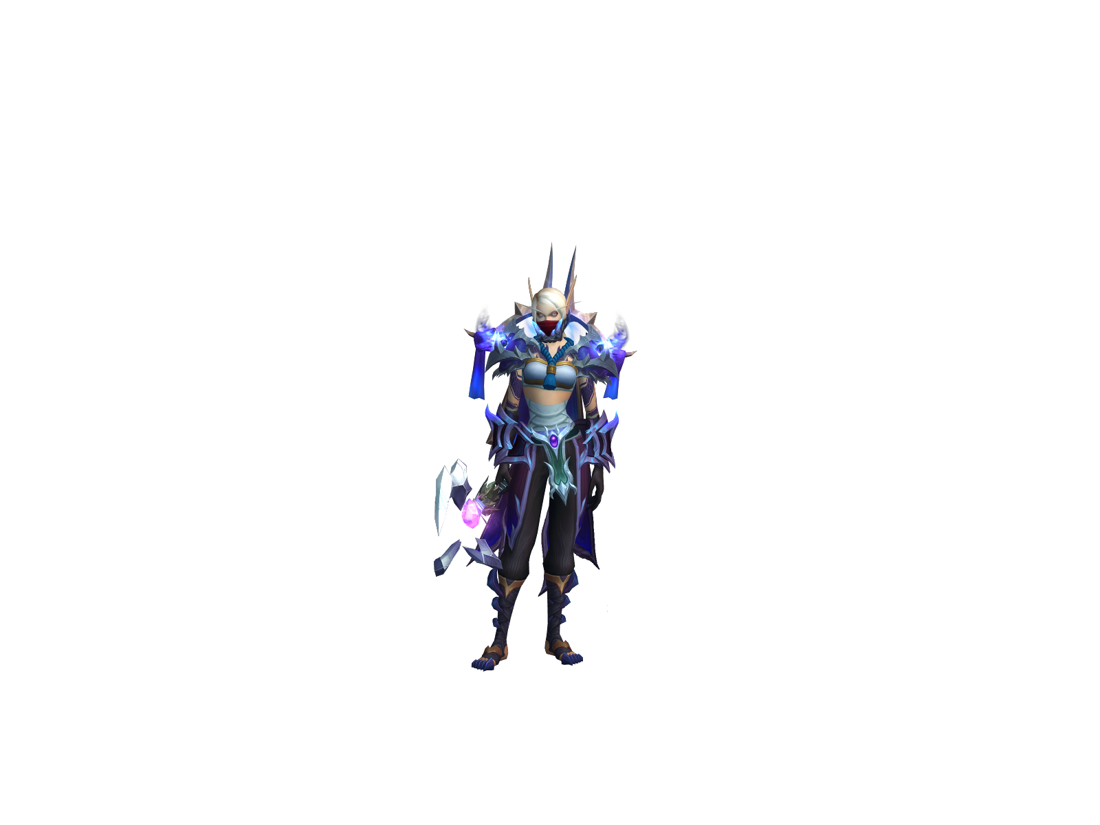 Vaelhyra 3D character render