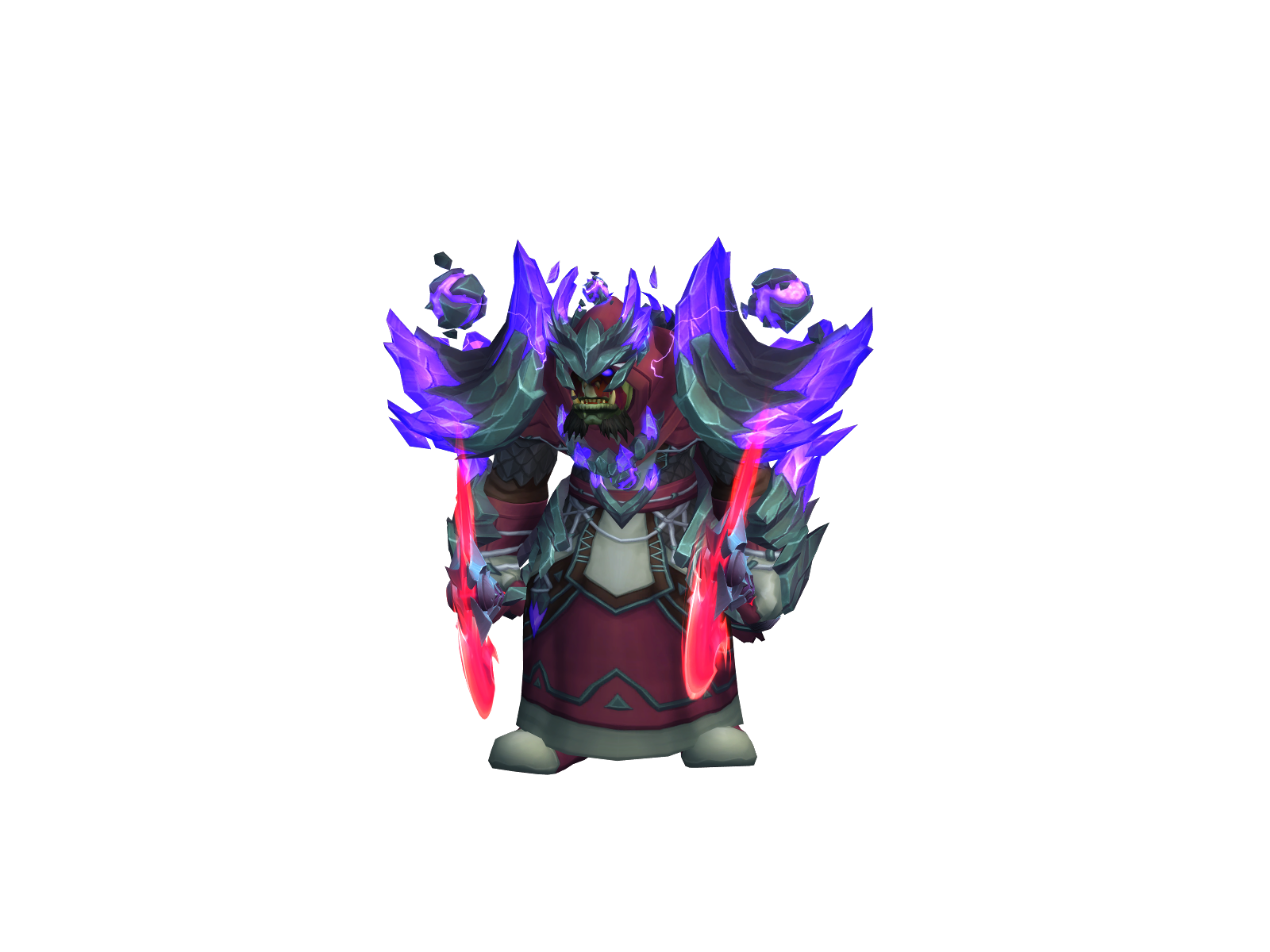 Sloan 3D character render