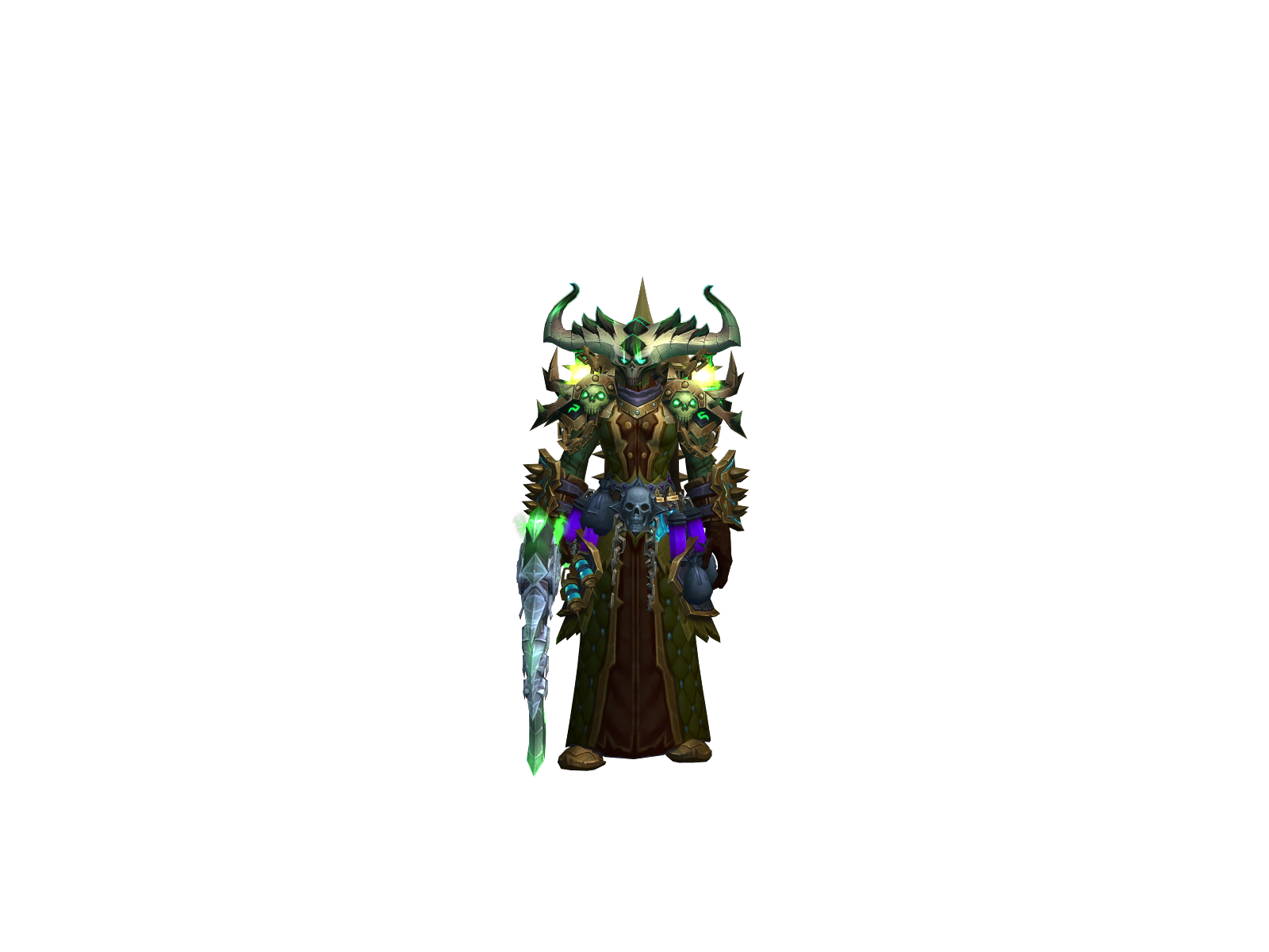 Cruelbringer 3D character render