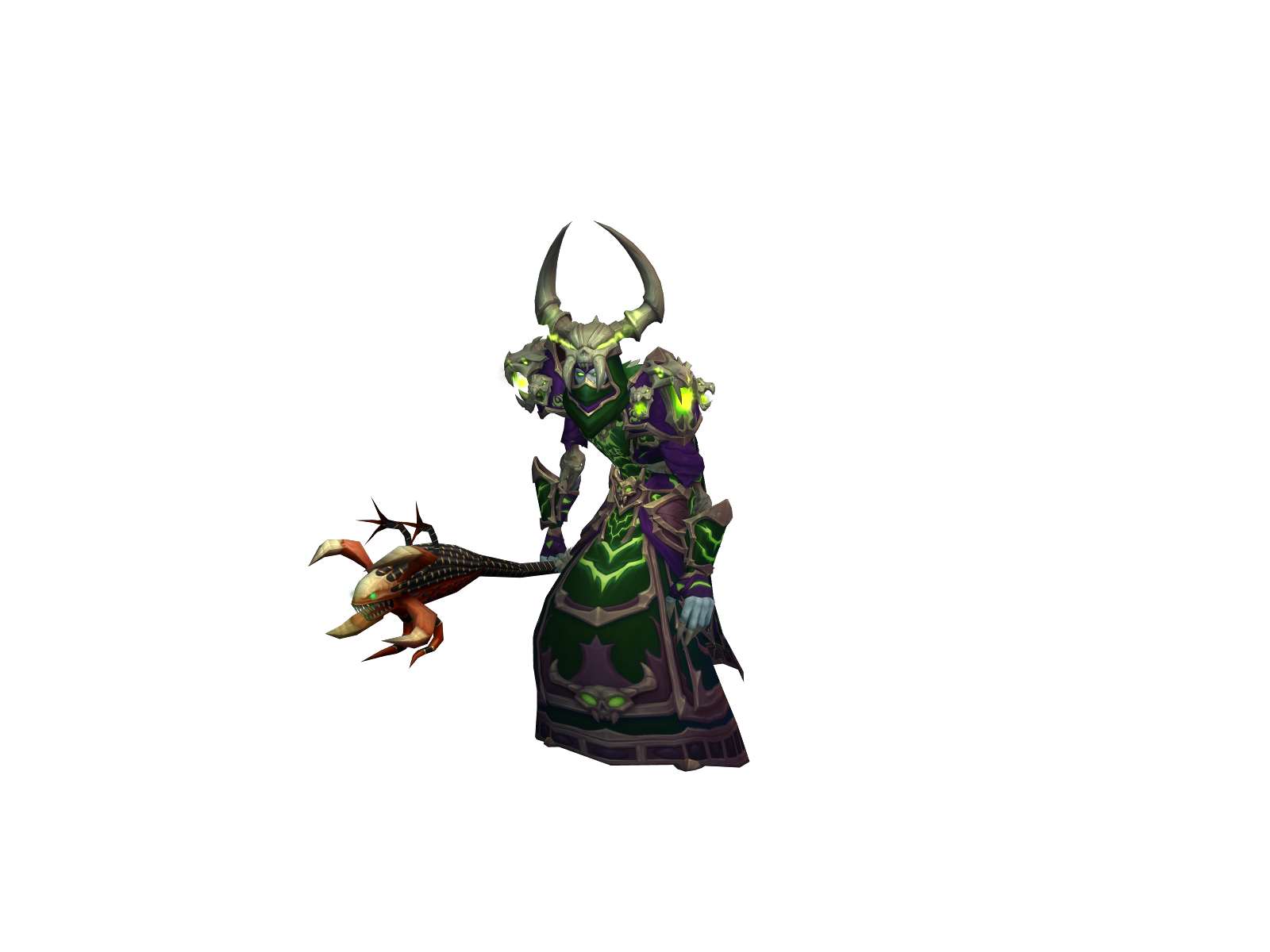 Kiljaiden 3D character render