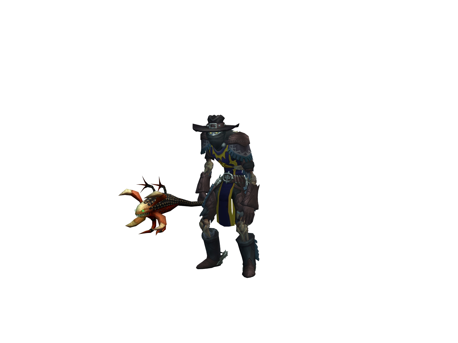 Brtiki 3D character render