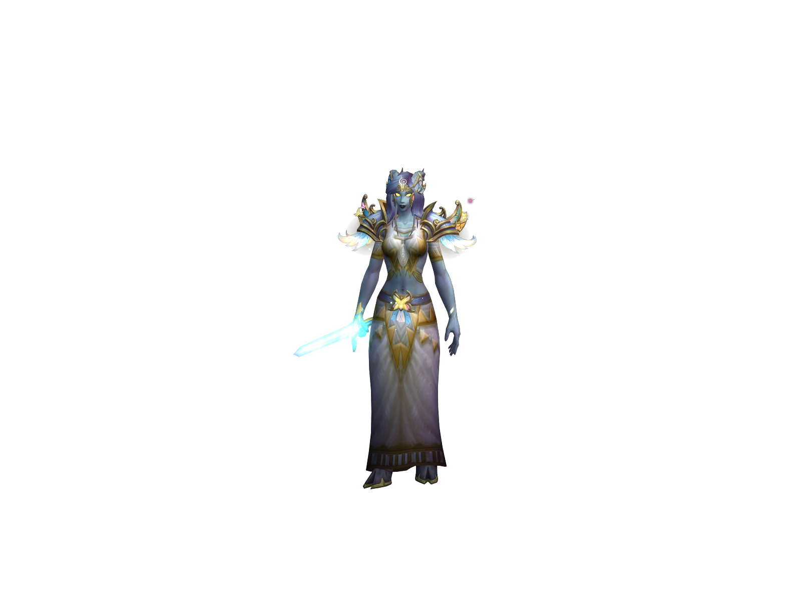 Zyrahh 3D character render